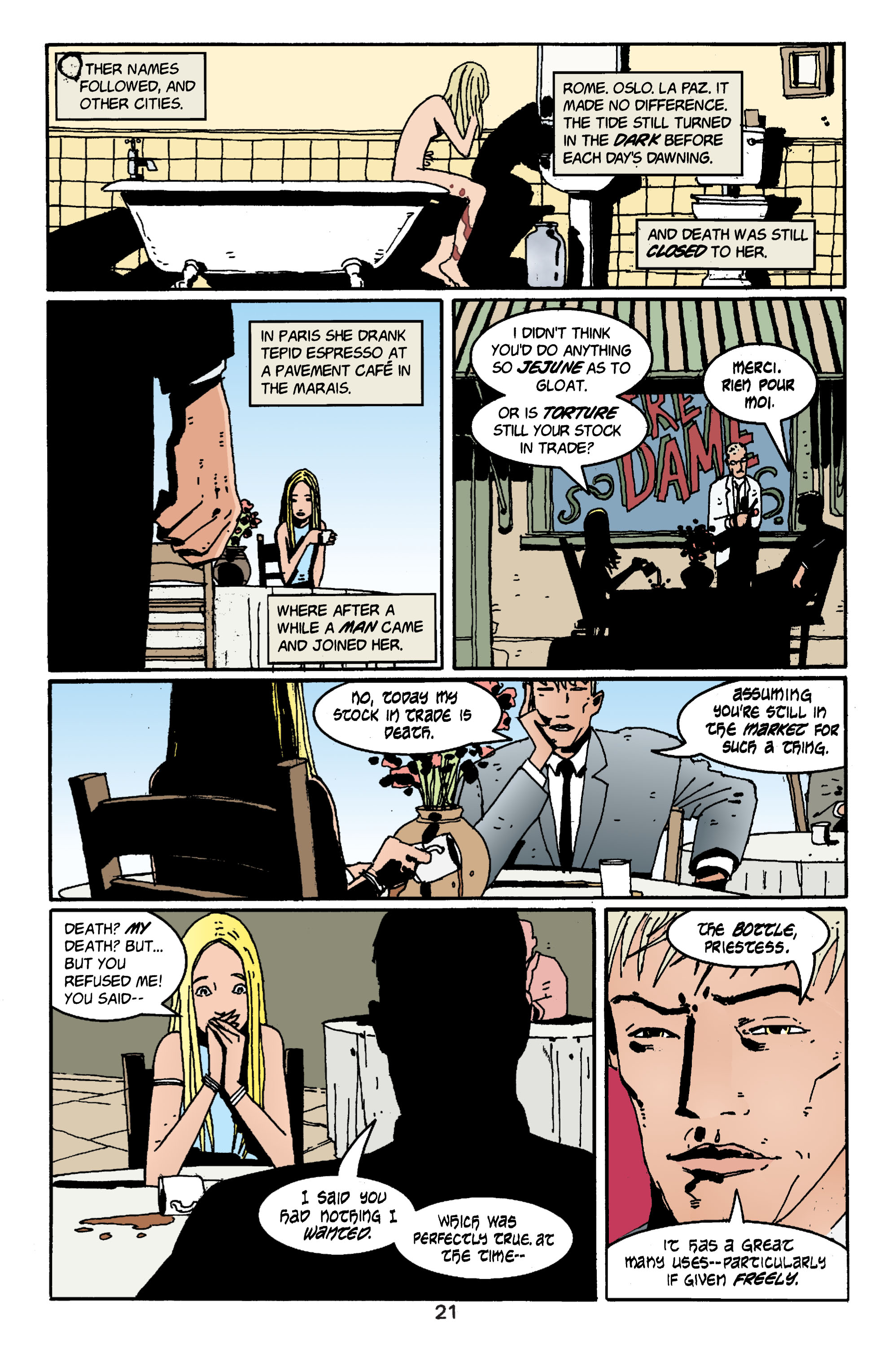 Read online Lucifer (2000) comic -  Issue #9 - 21