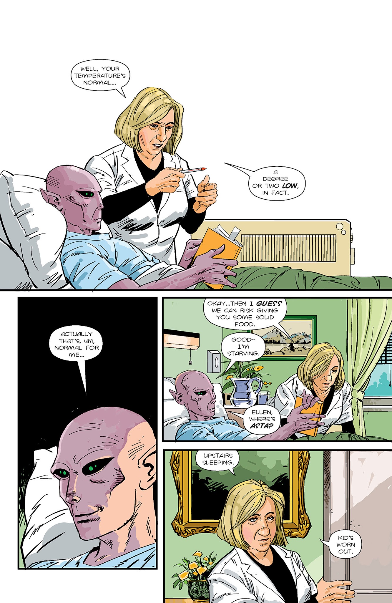 Read online Resident Alien: The Suicide Blonde comic -  Issue #0 - 11