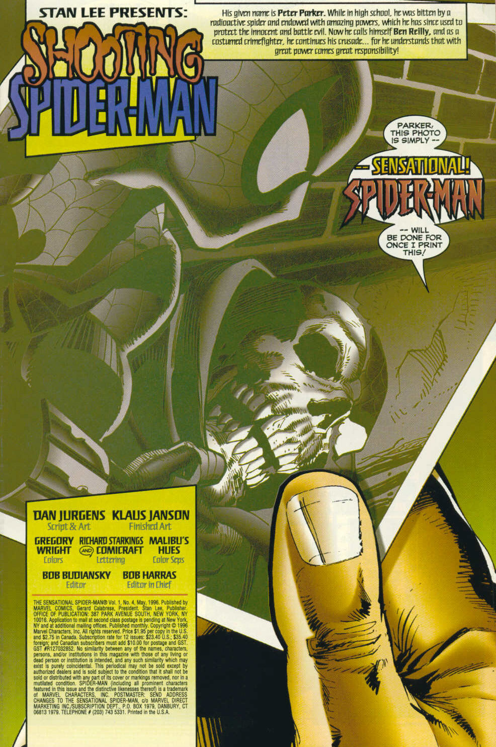 Read online The Sensational Spider-Man (1996) comic -  Issue #4 - 2