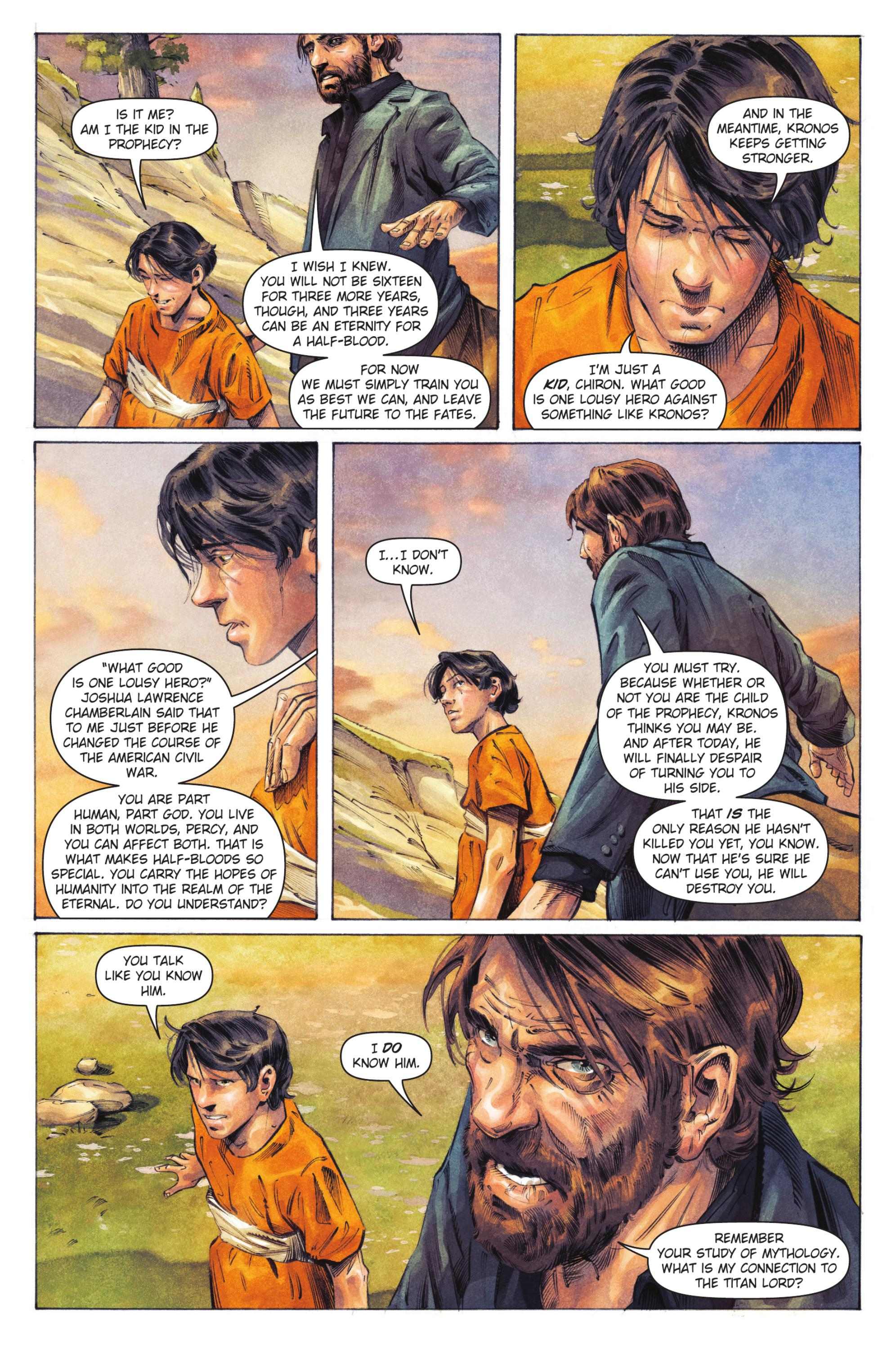 Read online Percy Jackson and the Olympians comic -  Issue # TPB 2 - 122