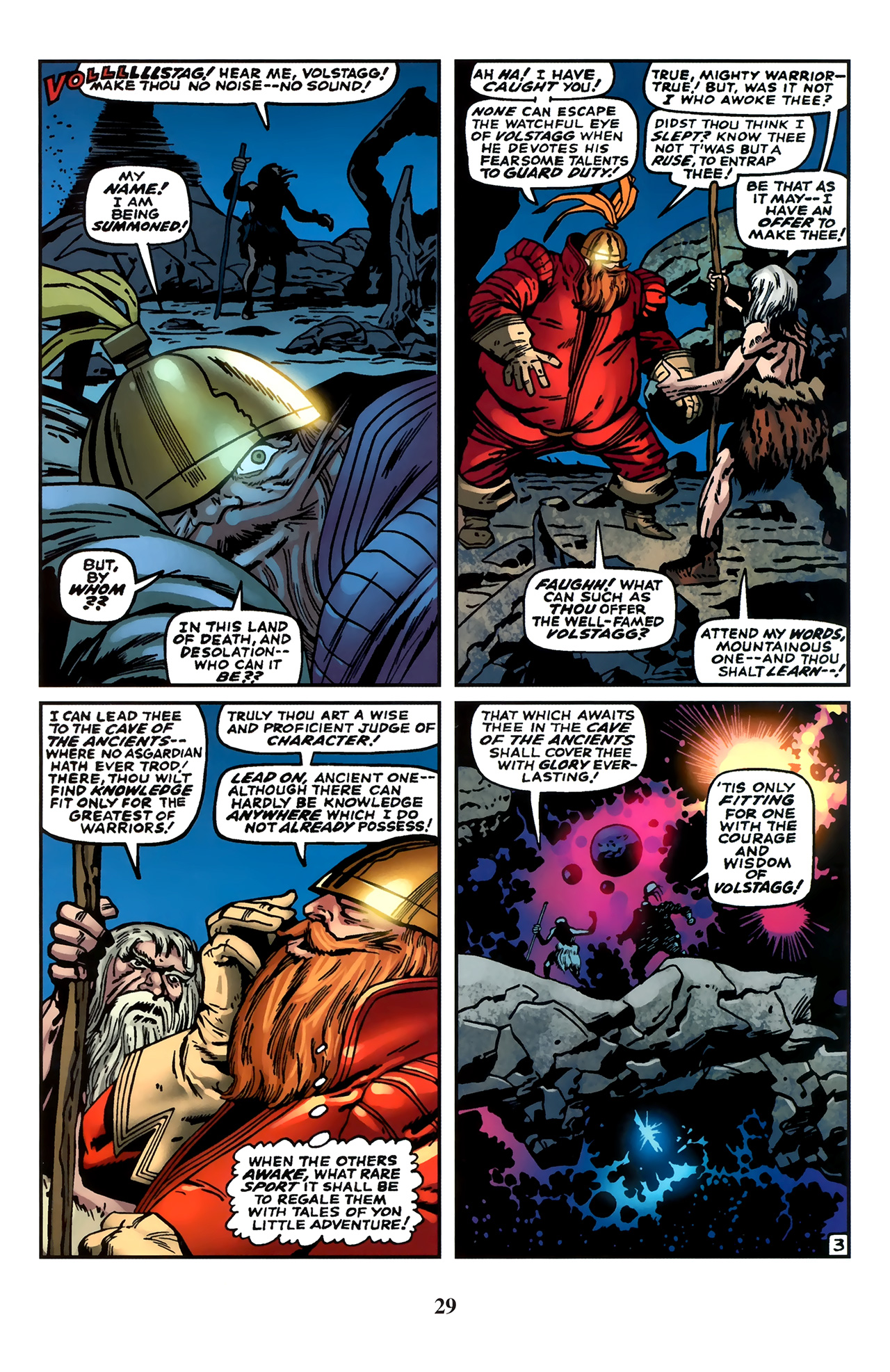 Read online Thor: Tales of Asgard by Stan Lee & Jack Kirby comic -  Issue #5 - 31