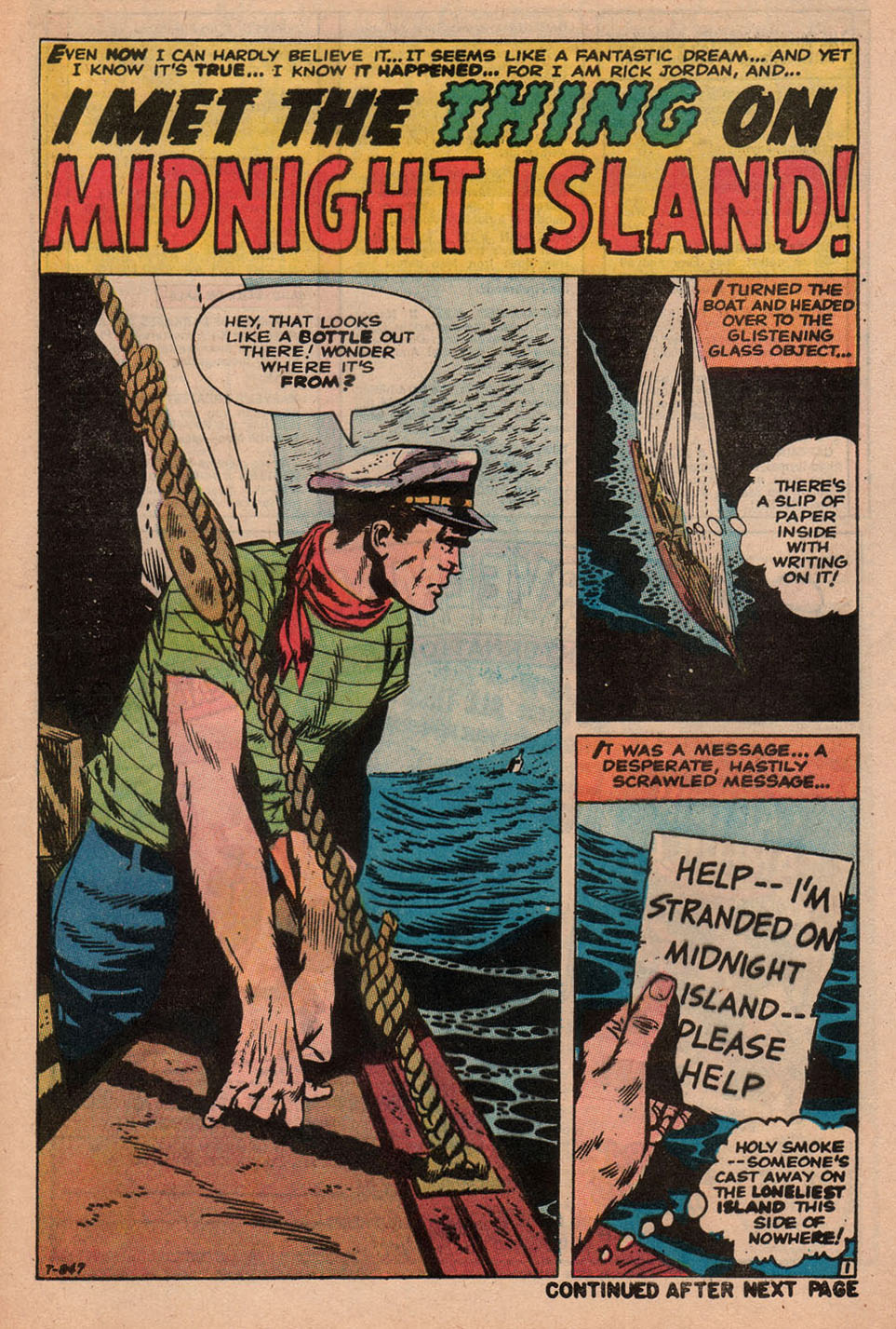 Read online Where Monsters Dwell (1970) comic -  Issue #4 - 9