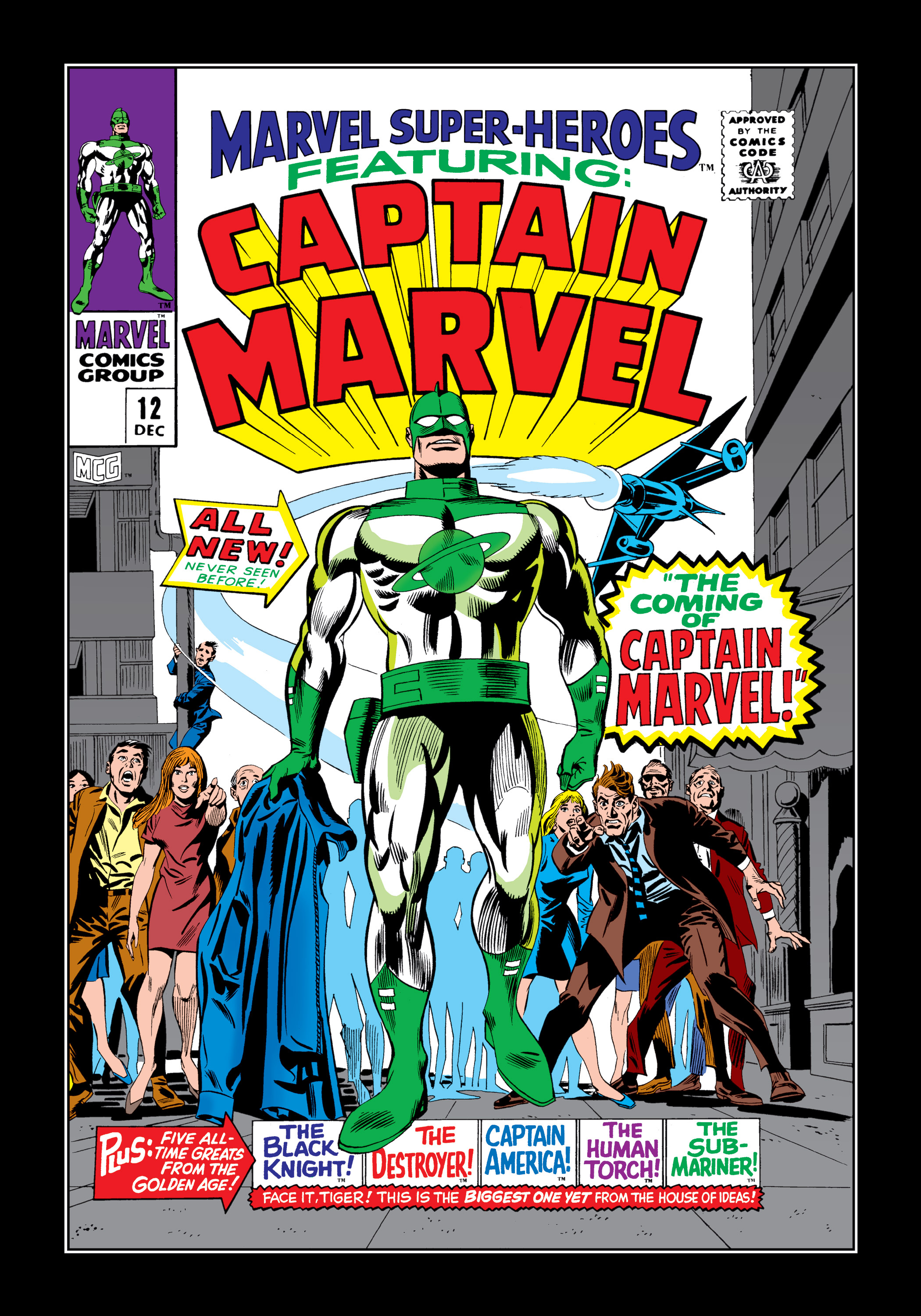 Read online Marvel Masterworks: Captain Marvel comic -  Issue # TPB 1 (Part 1) - 7