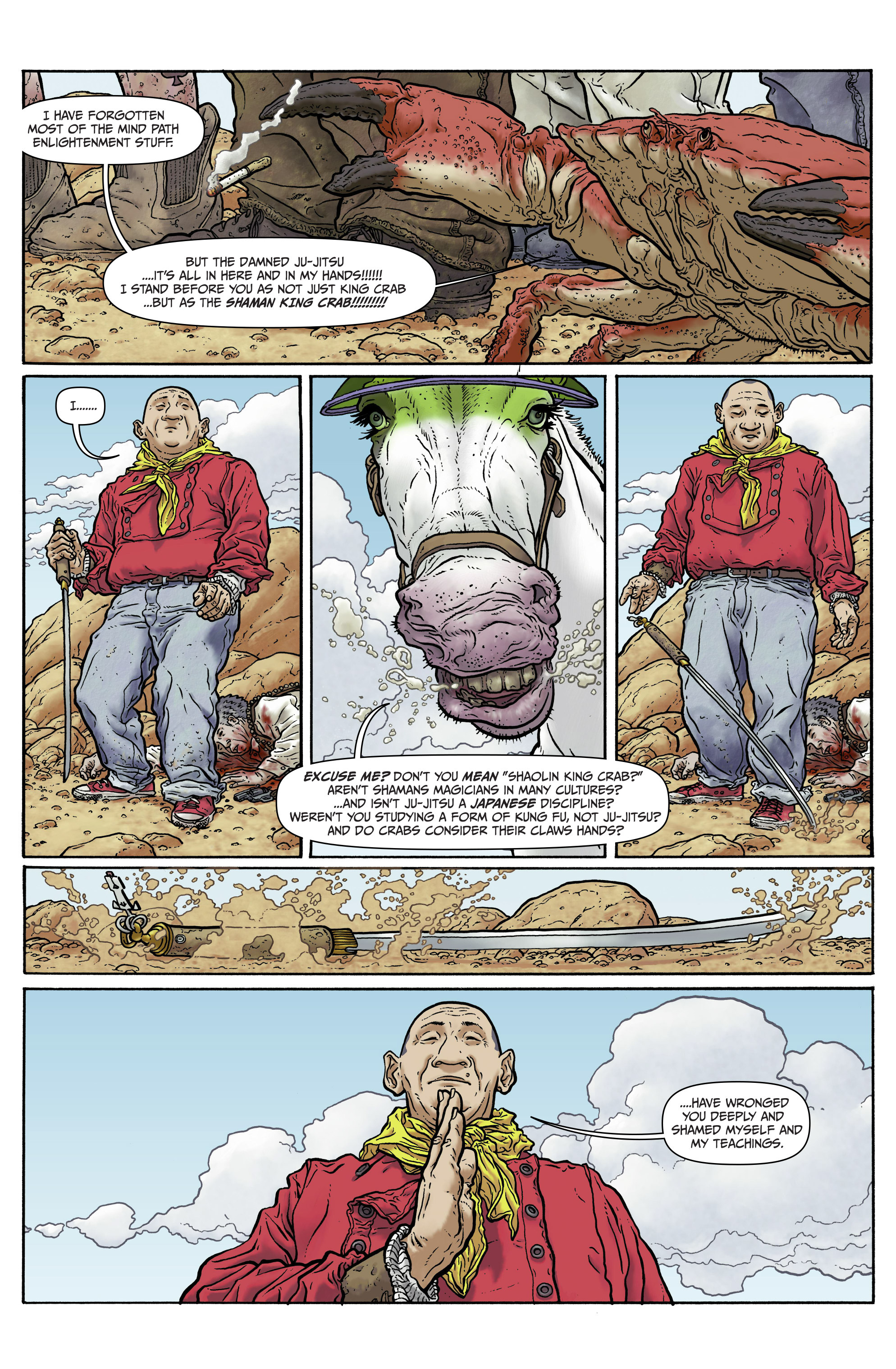 Read online Shaolin Cowboy comic -  Issue #2 - 12