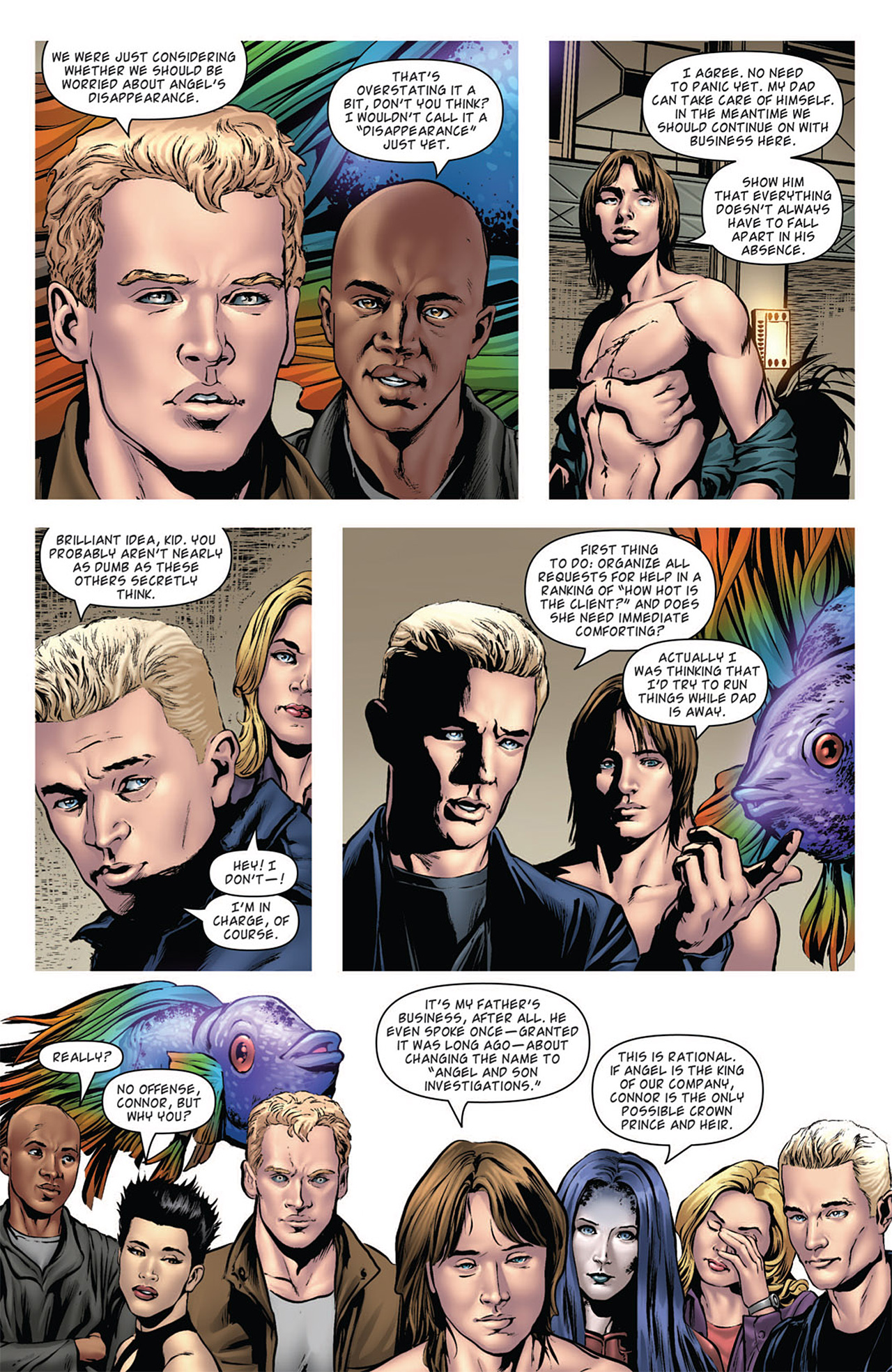 Read online Angel comic -  Issue #28 - 17