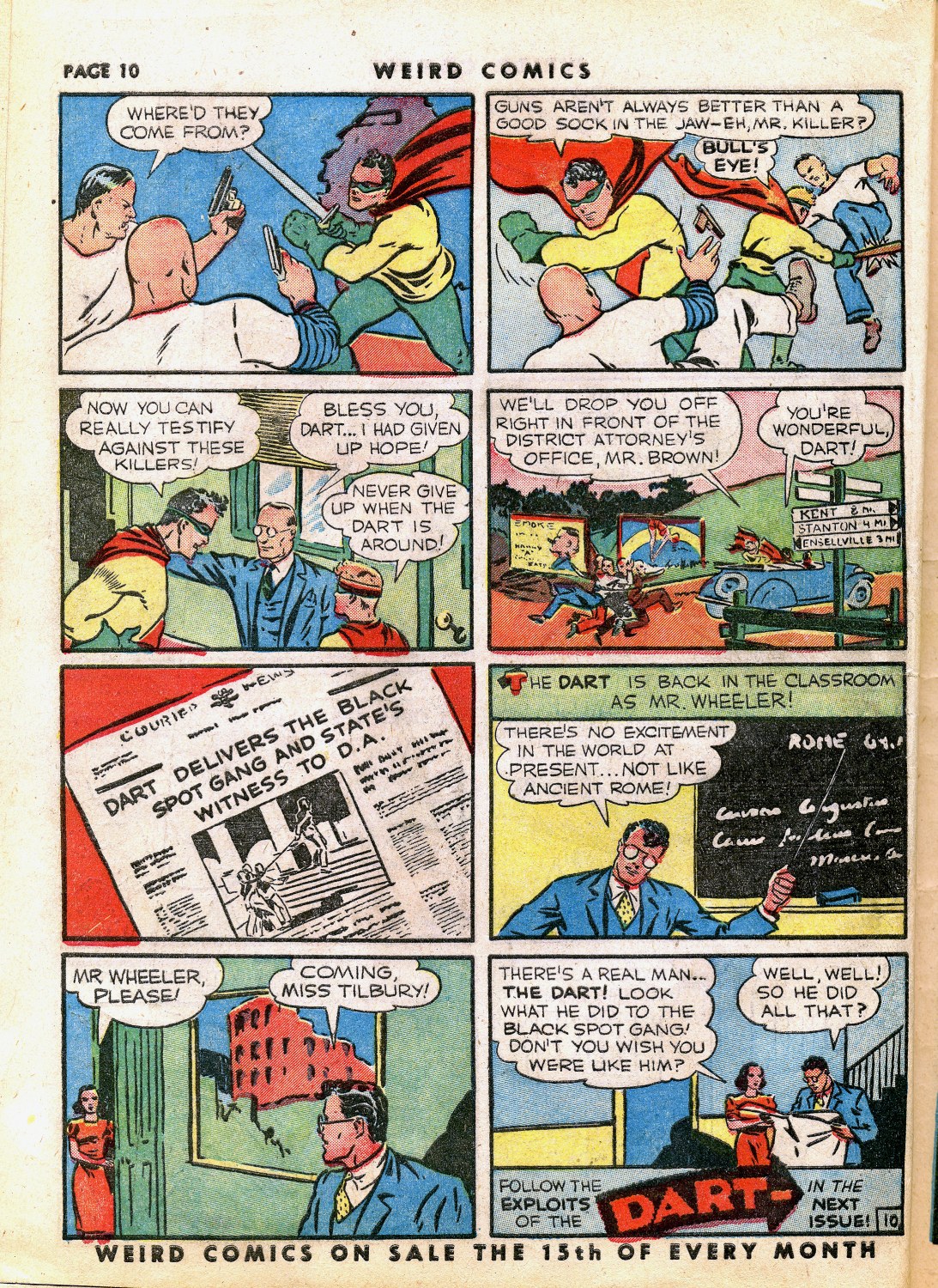 Read online Weird Comics comic -  Issue #7 - 12