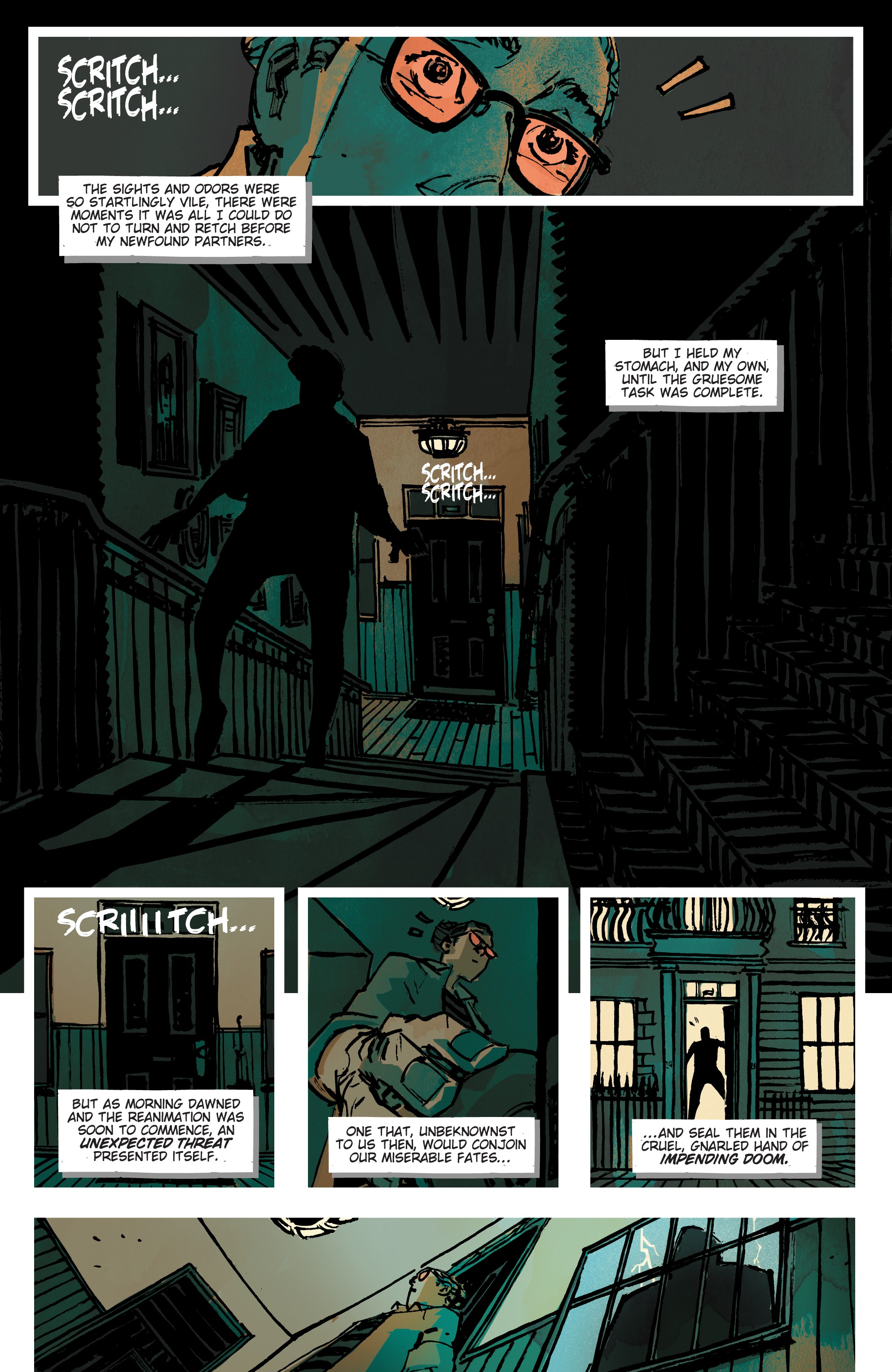 Read online Mary Shelley Monster Hunter comic -  Issue #3 - 4