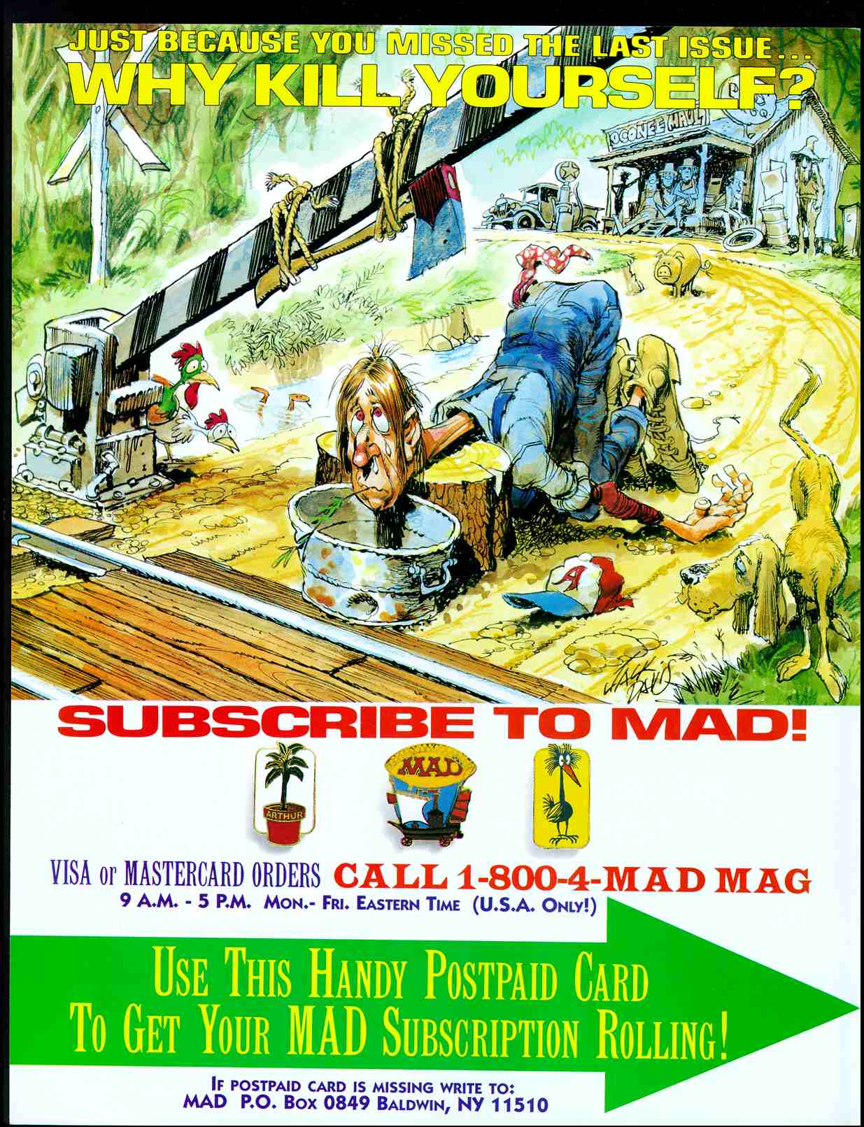 Read online MAD comic -  Issue #344 - 2