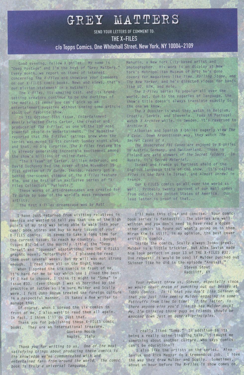 Read online The X-Files (1995) comic -  Issue #36 - 25