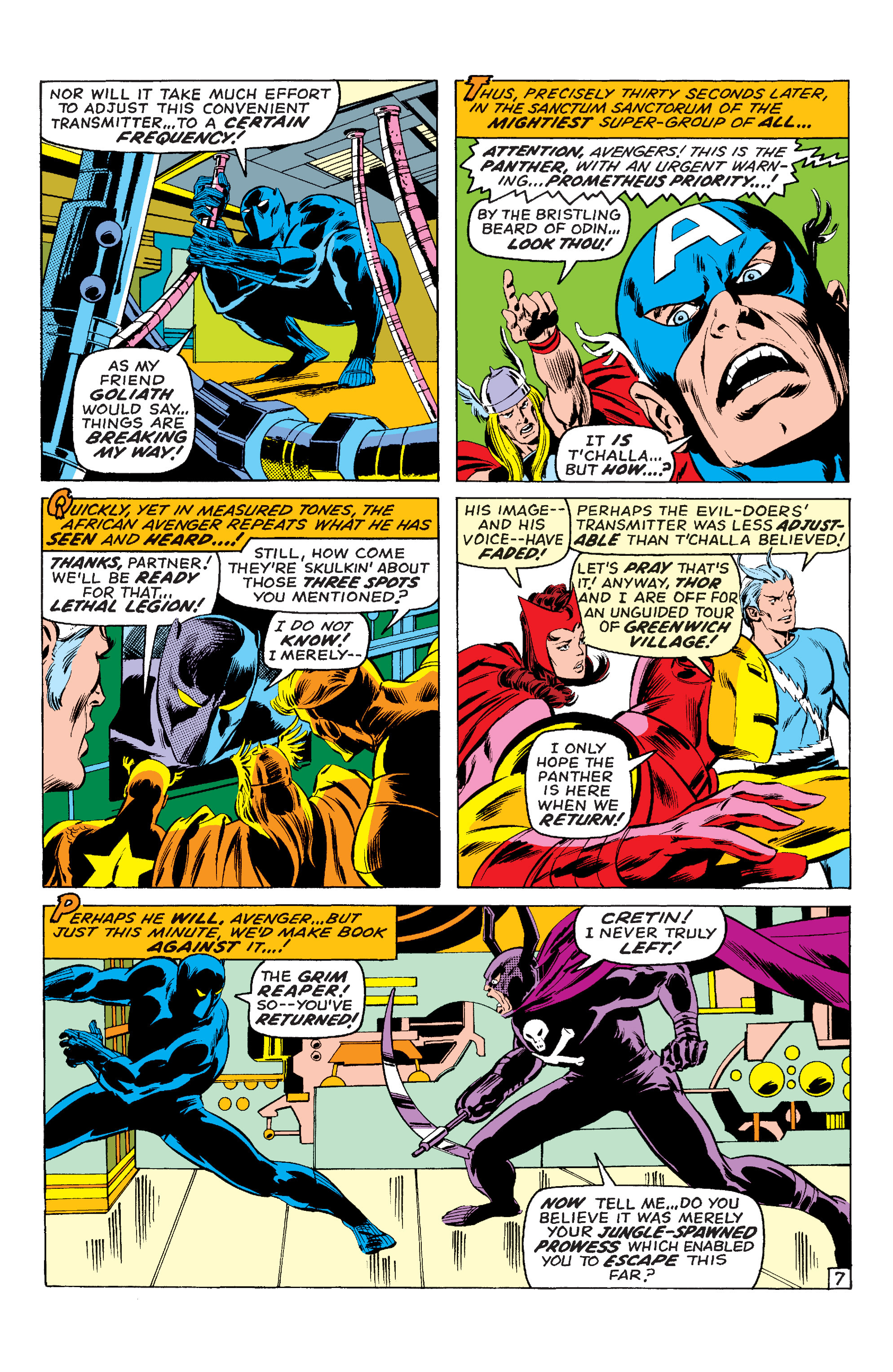 Read online Marvel Masterworks: The Avengers comic -  Issue # TPB 8 (Part 2) - 115