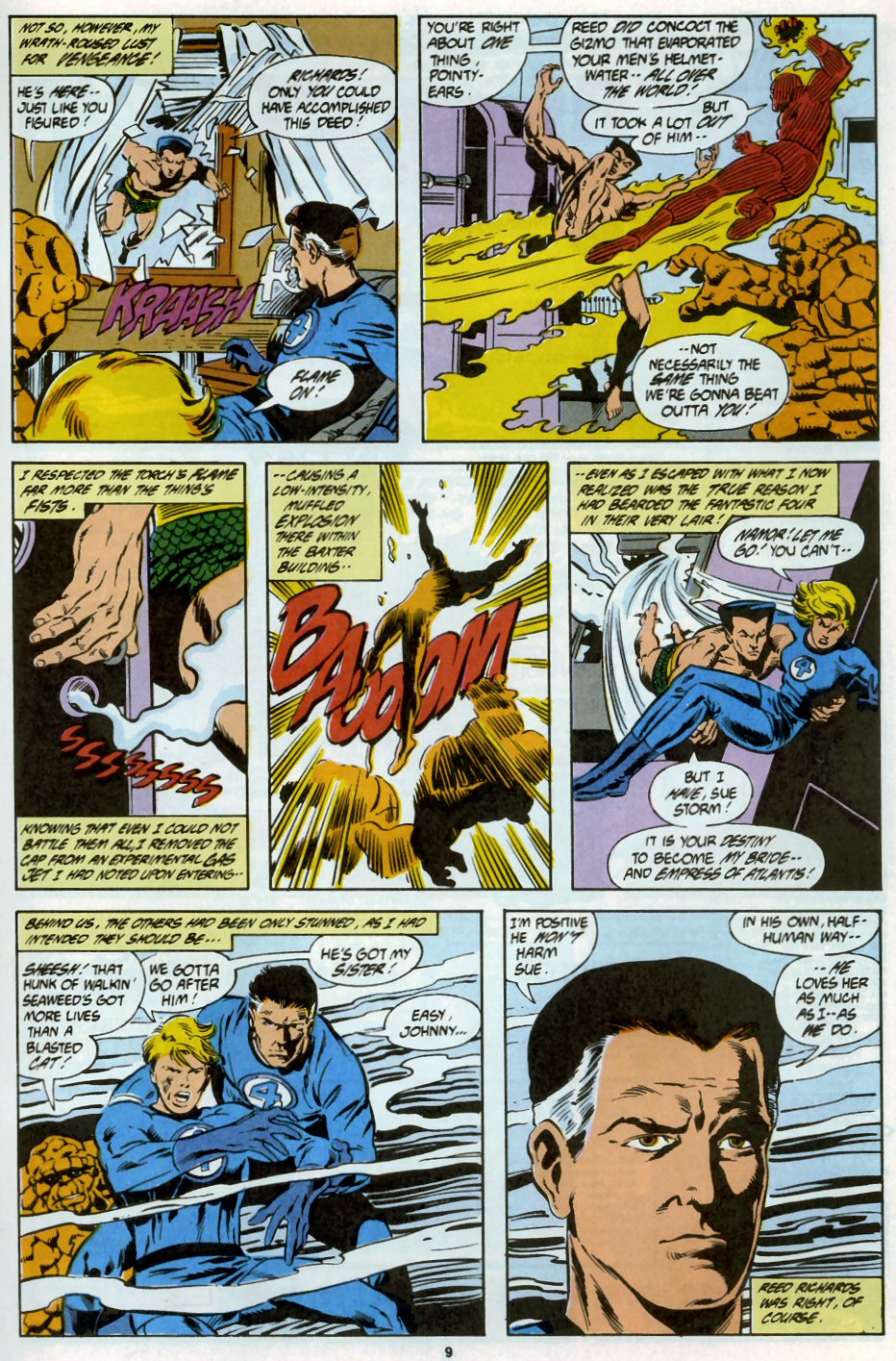 Read online Saga of the Sub-Mariner comic -  Issue #8 - 8