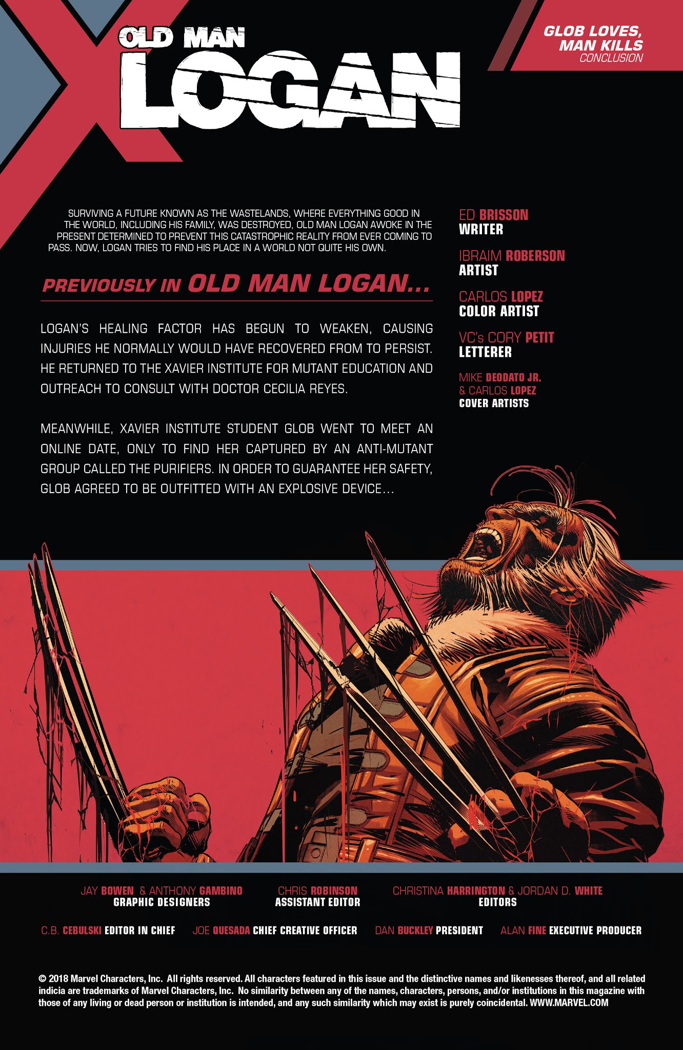 Read online Old Man Logan (2016) comic -  Issue #40 - 2