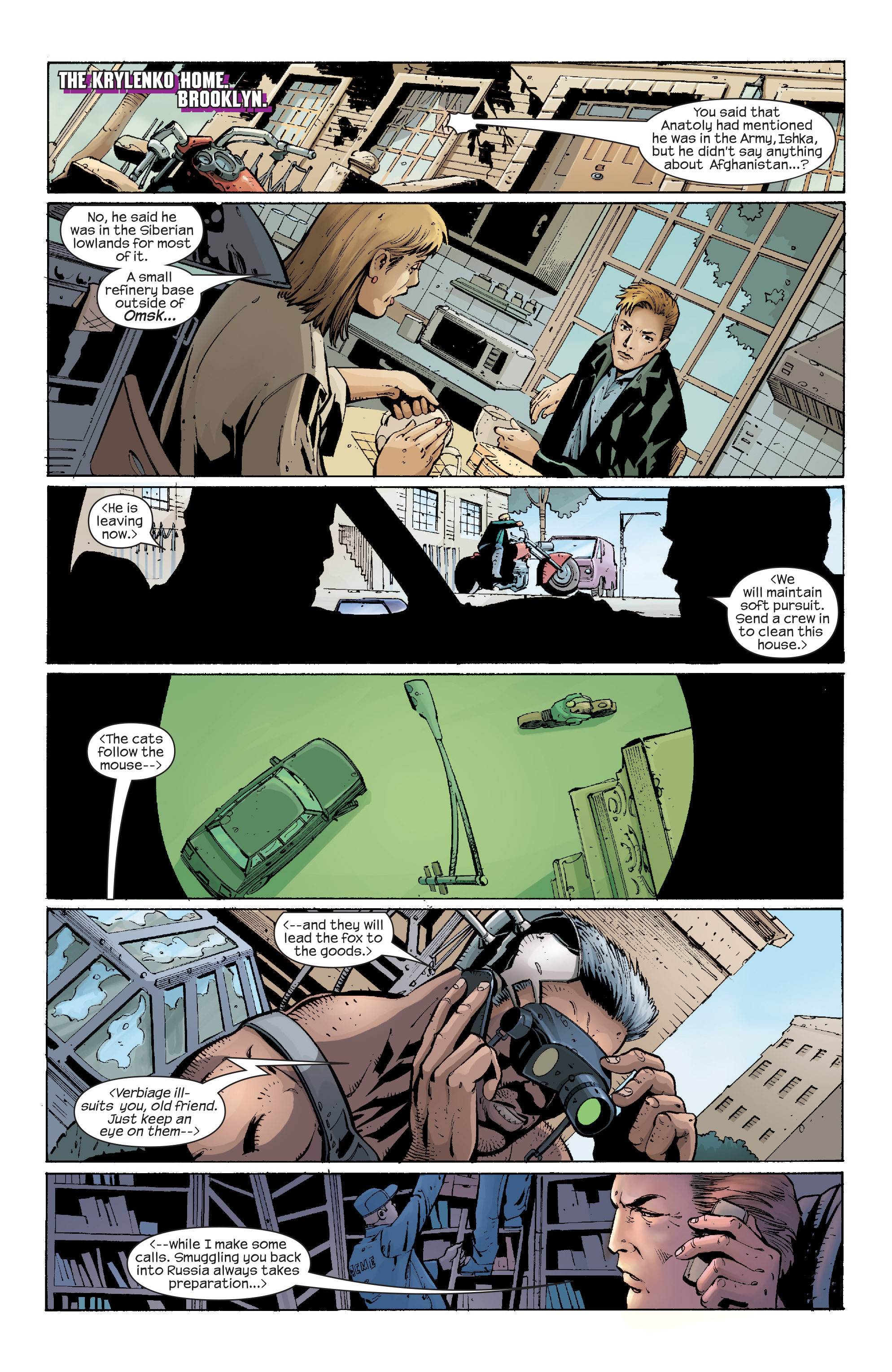 Read online Hawkeye (2003) comic -  Issue #8 - 8