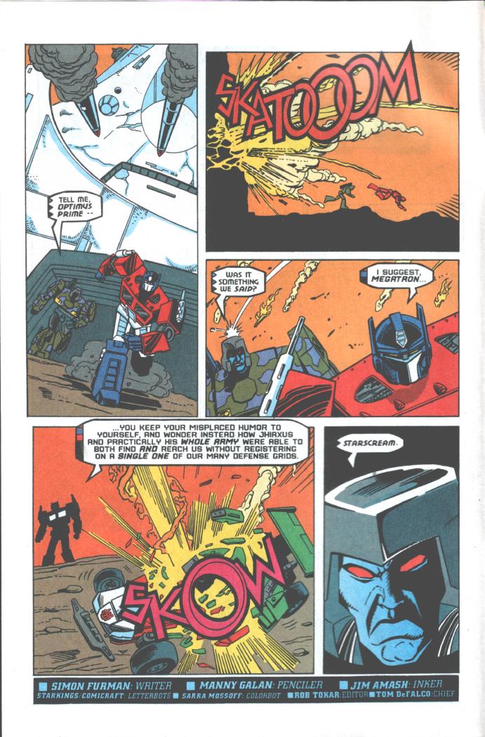 Read online Transformers: Generation 2 comic -  Issue #10 - 3