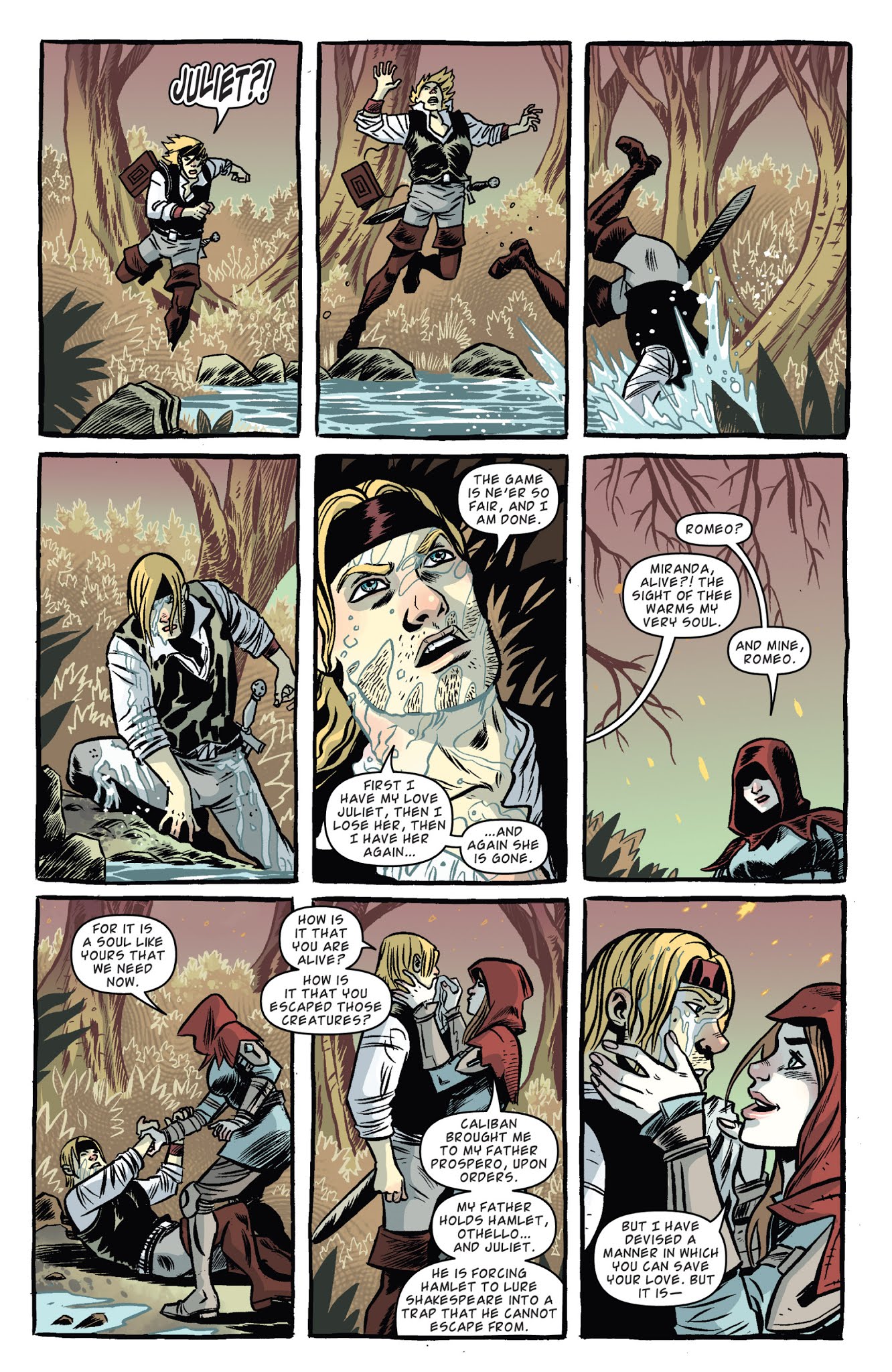 Read online Kill Shakespeare: The Tide of Blood comic -  Issue # TPB - 76