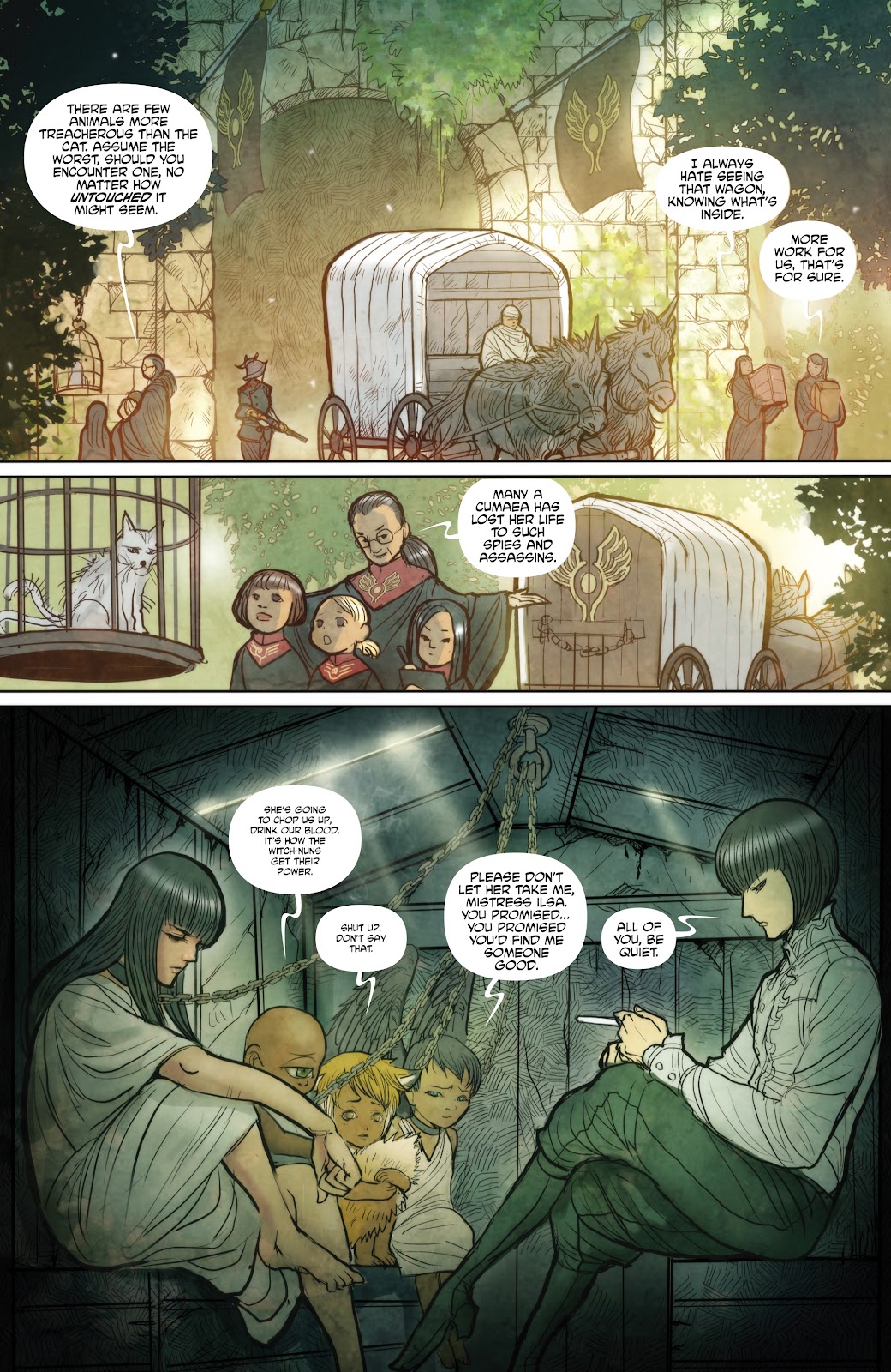 Monstress issue 1 - Page 7