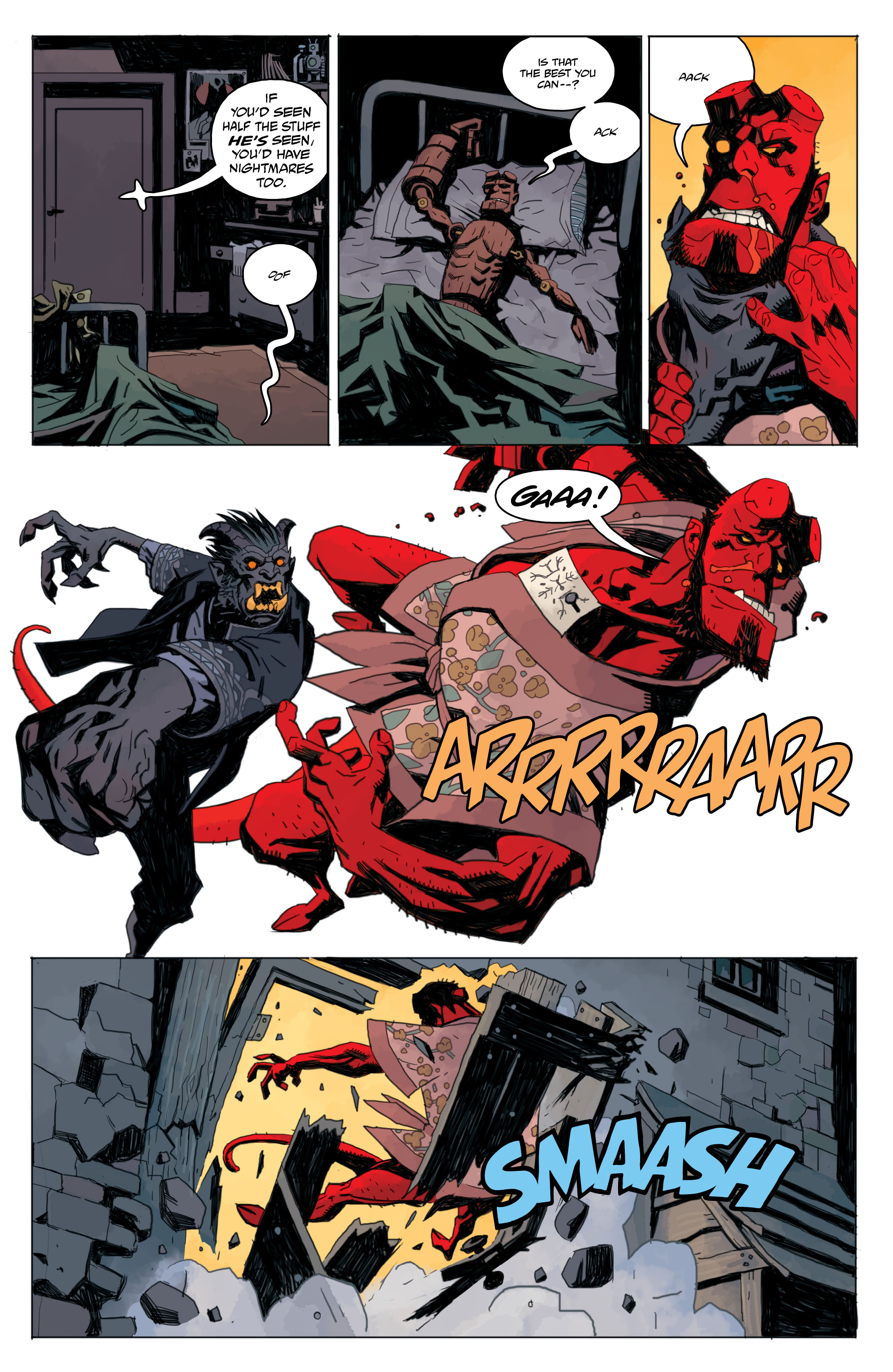 Read online Hellboy and the B.P.R.D.: Her Fatal Hour comic -  Issue # Full - 16