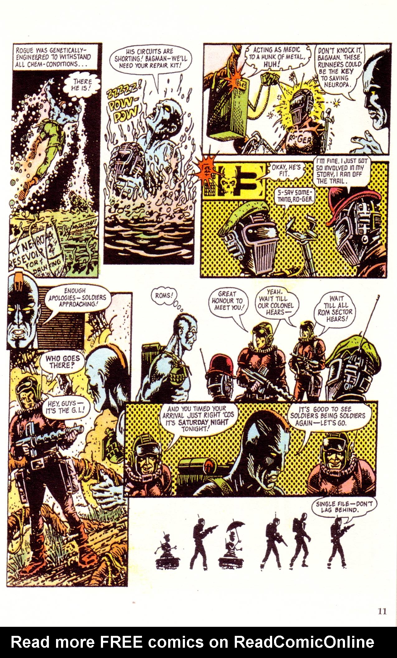 Read online Rogue Trooper (1986) comic -  Issue #10 - 12