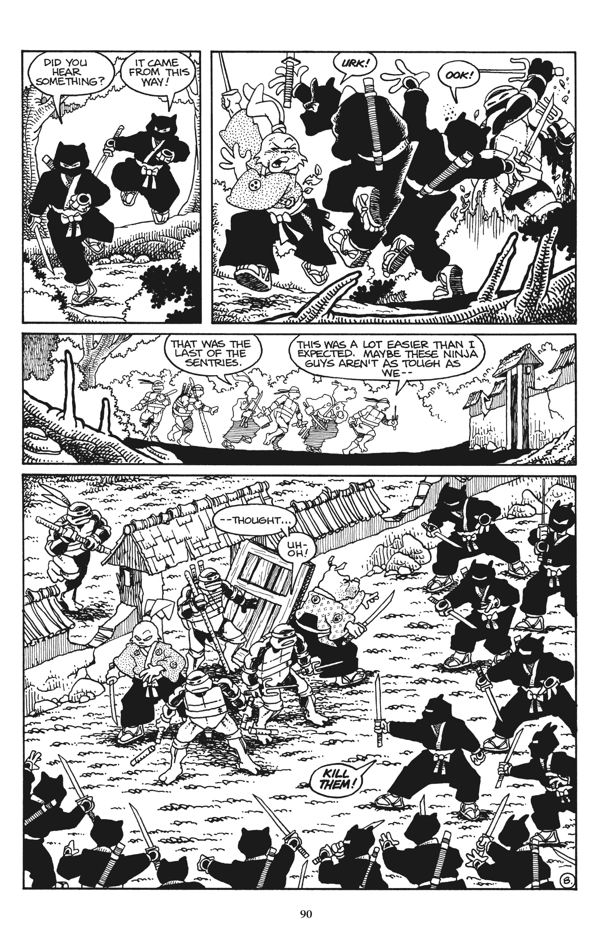 Read online Usagi Yojimbo/Teenage Mutant Ninja Turtles: The Complete Collection comic -  Issue # TPB (Part 1) - 83