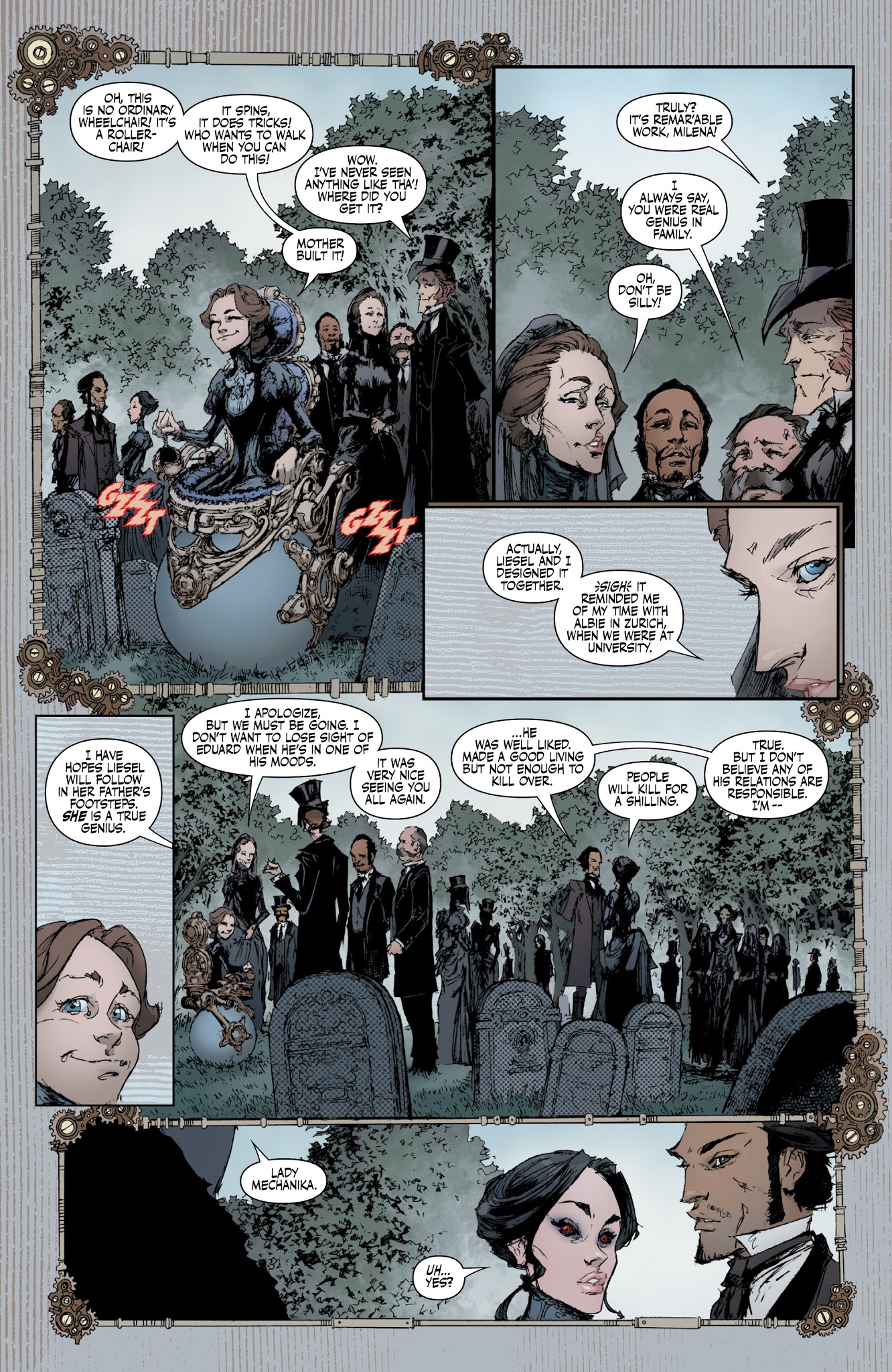 Read online Lady Mechanika: The Clockwork Assassin comic -  Issue #1 - 13