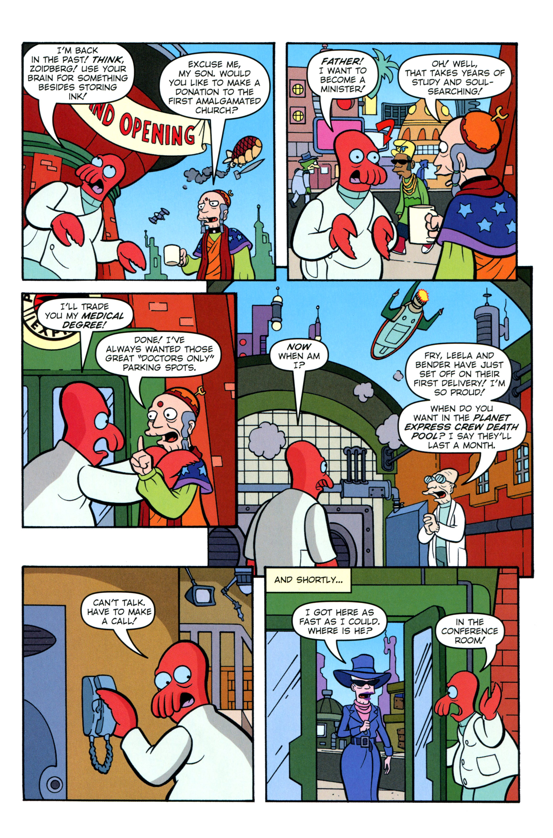Read online Futurama Comics comic -  Issue #67 - 18