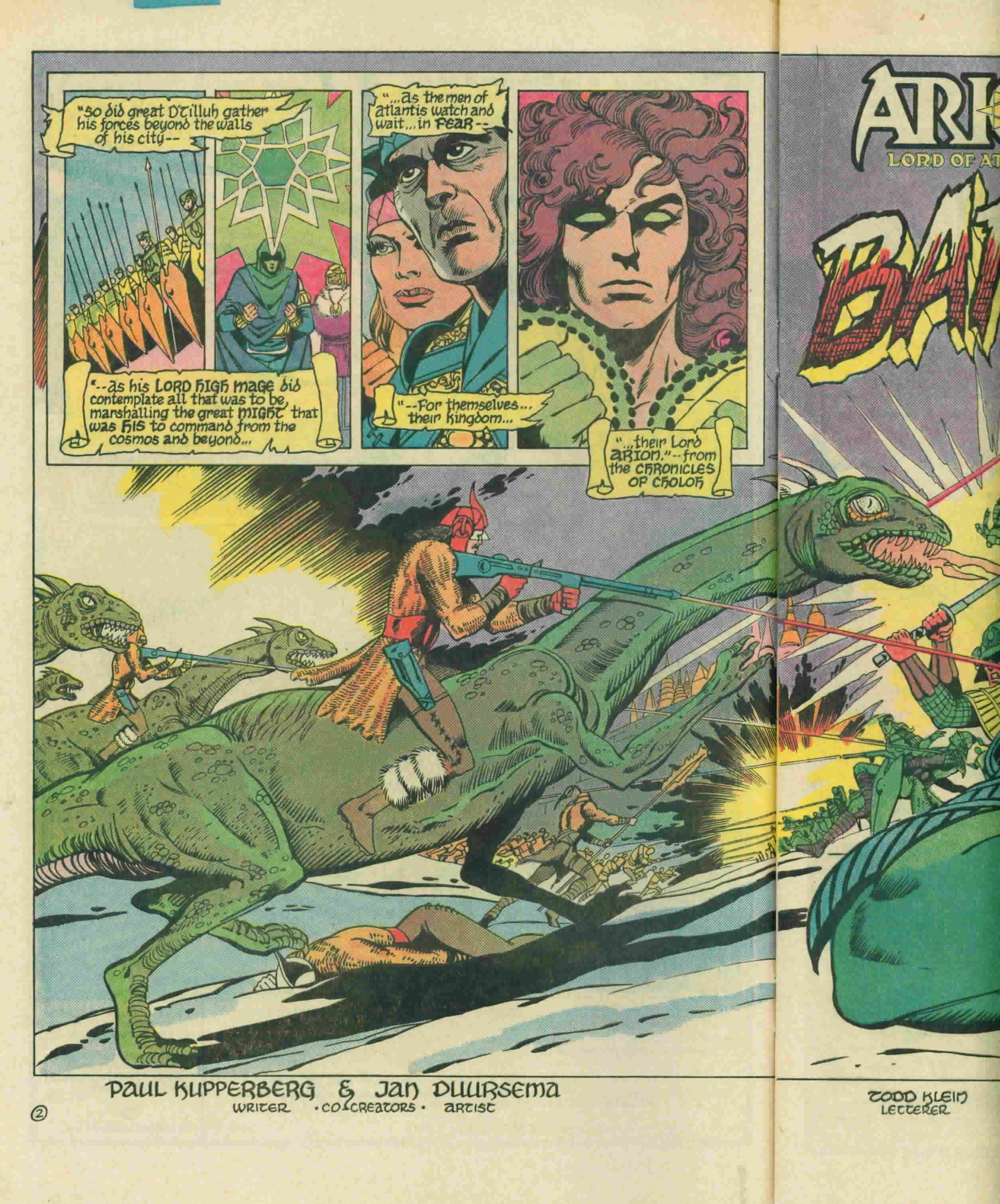 Read online Arion, Lord of Atlantis comic -  Issue #3 - 5