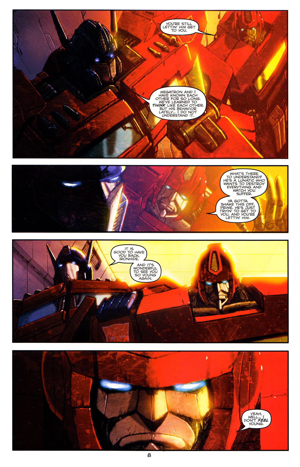 Read online The Transformers (2009) comic -  Issue #24 - 11