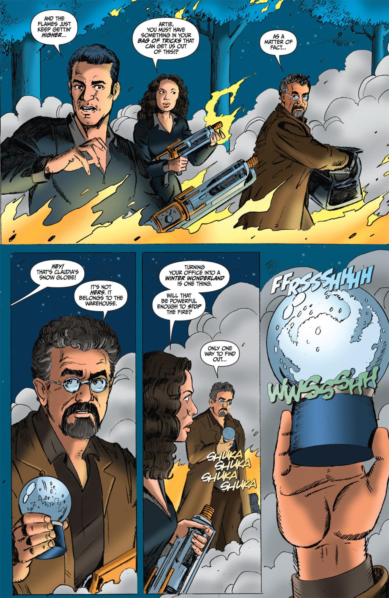 Read online Warehouse 13 comic -  Issue #5 - 17