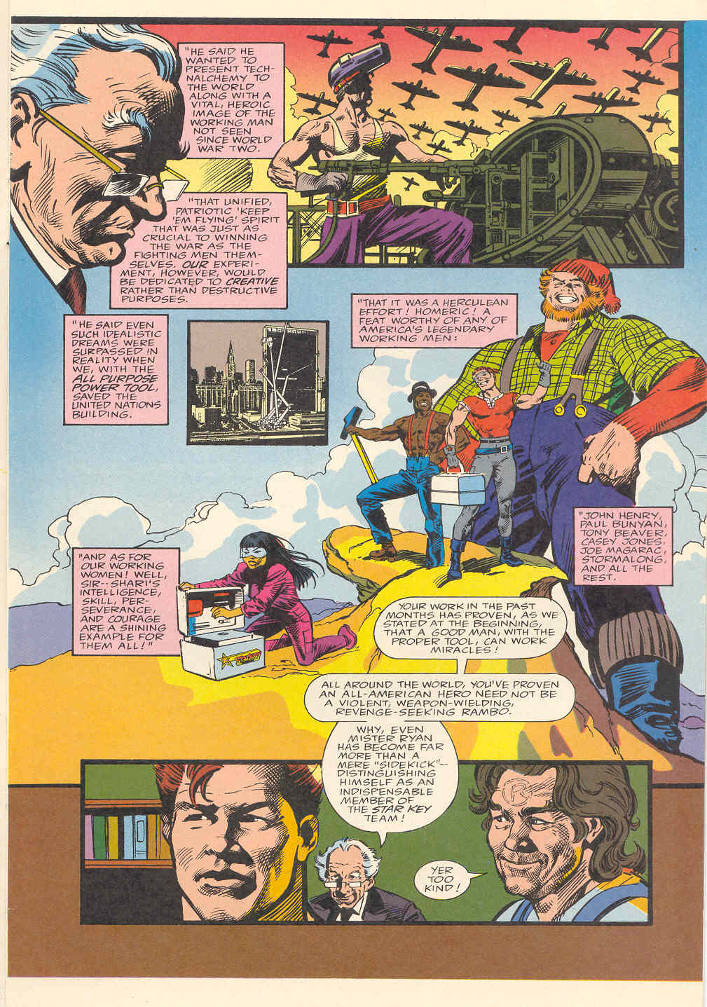 Read online Steelgrip Starkey comic -  Issue #6 - 9