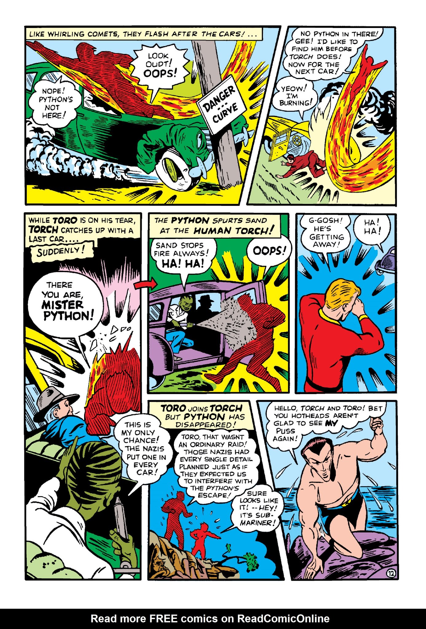 Read online Marvel Masterworks: Golden Age Human Torch comic -  Issue # TPB 2 (Part 3) - 19