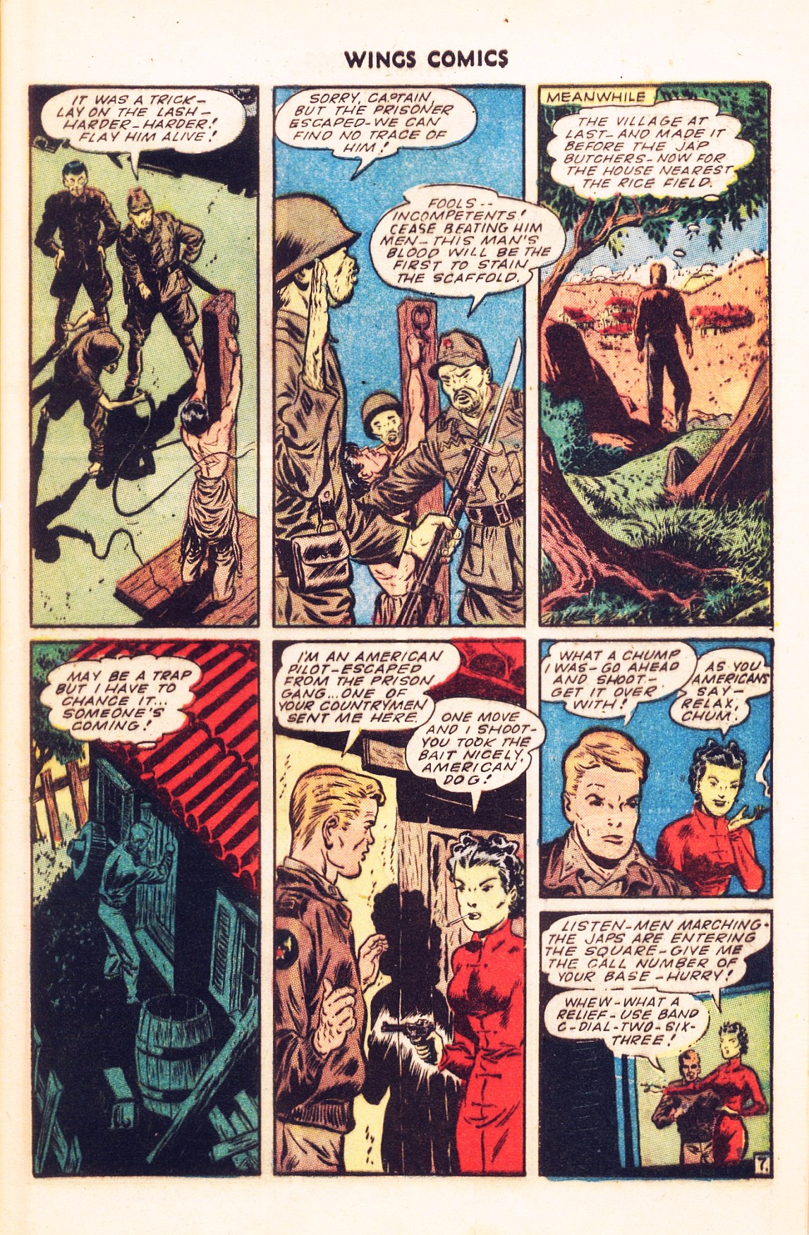 Read online Wings Comics comic -  Issue #56 - 10