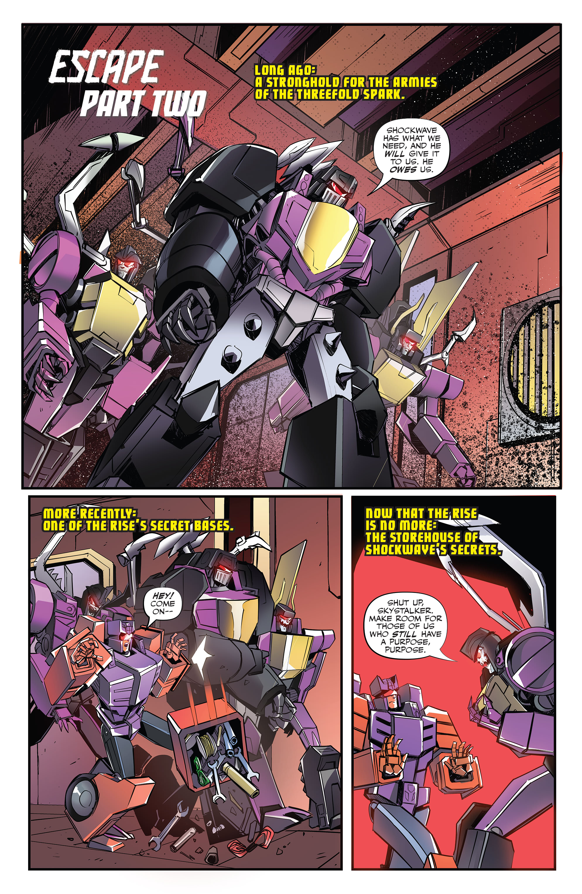 Read online Transformers: Escape comic -  Issue #2 - 5