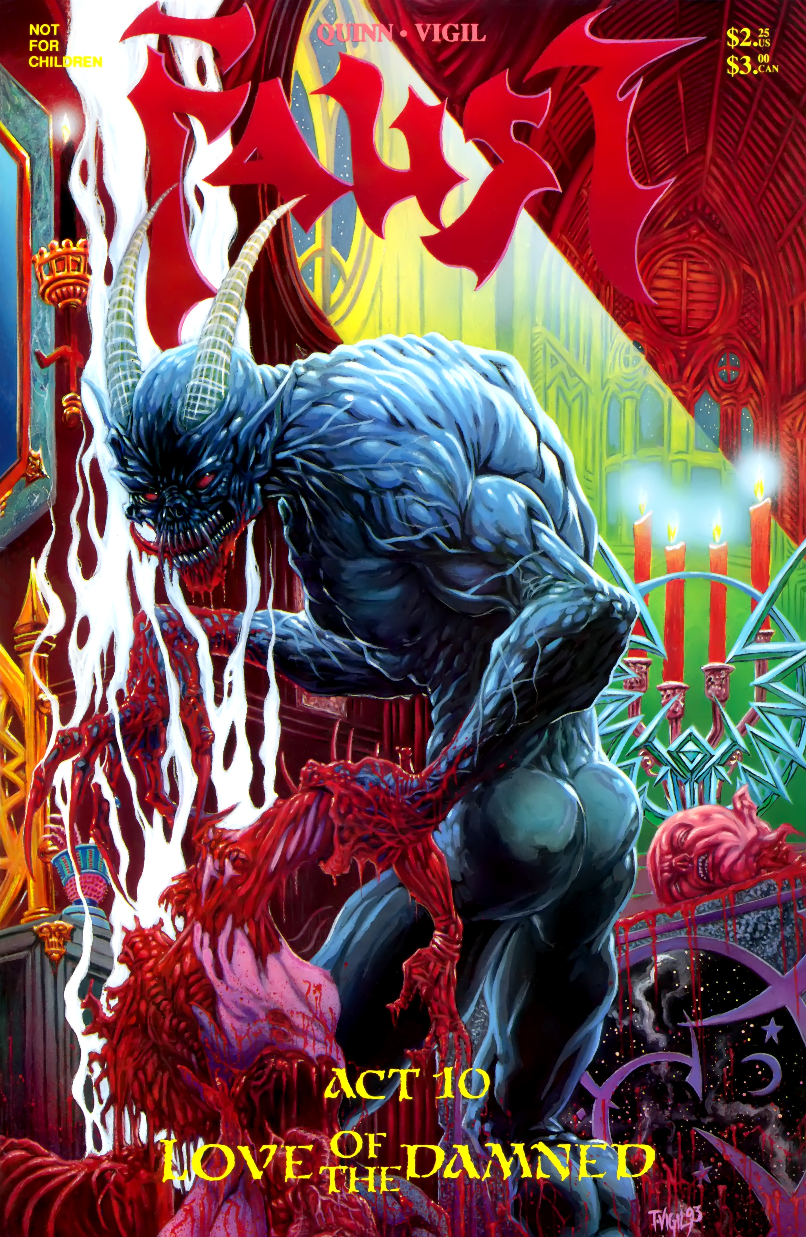 Read online Faust : Love of the Damned comic -  Issue #10 - 1