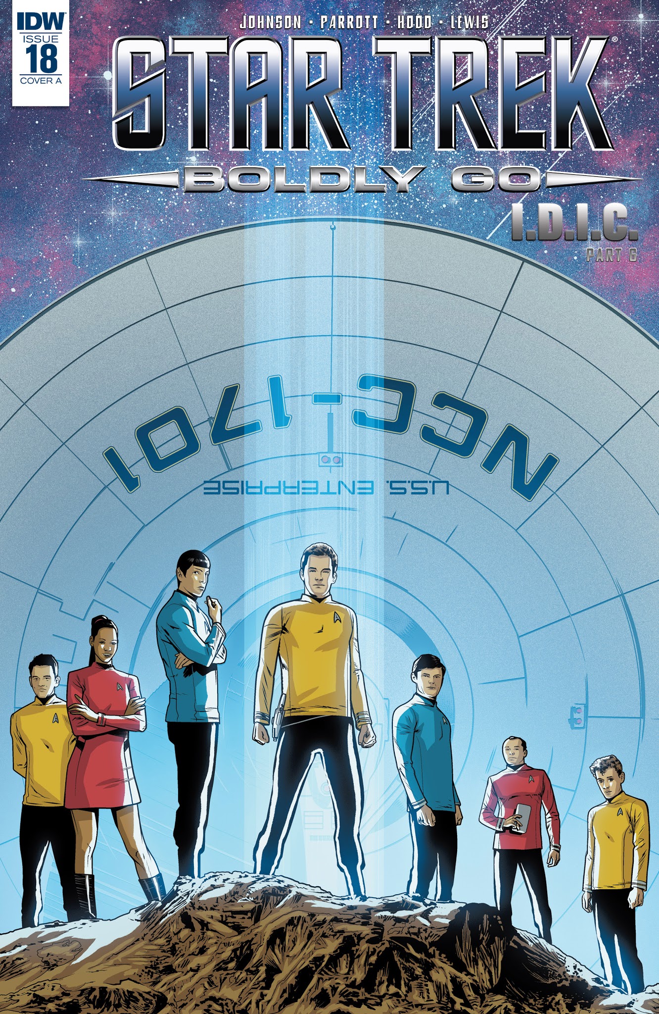 Read online Star Trek: Boldly Go comic -  Issue #18 - 1