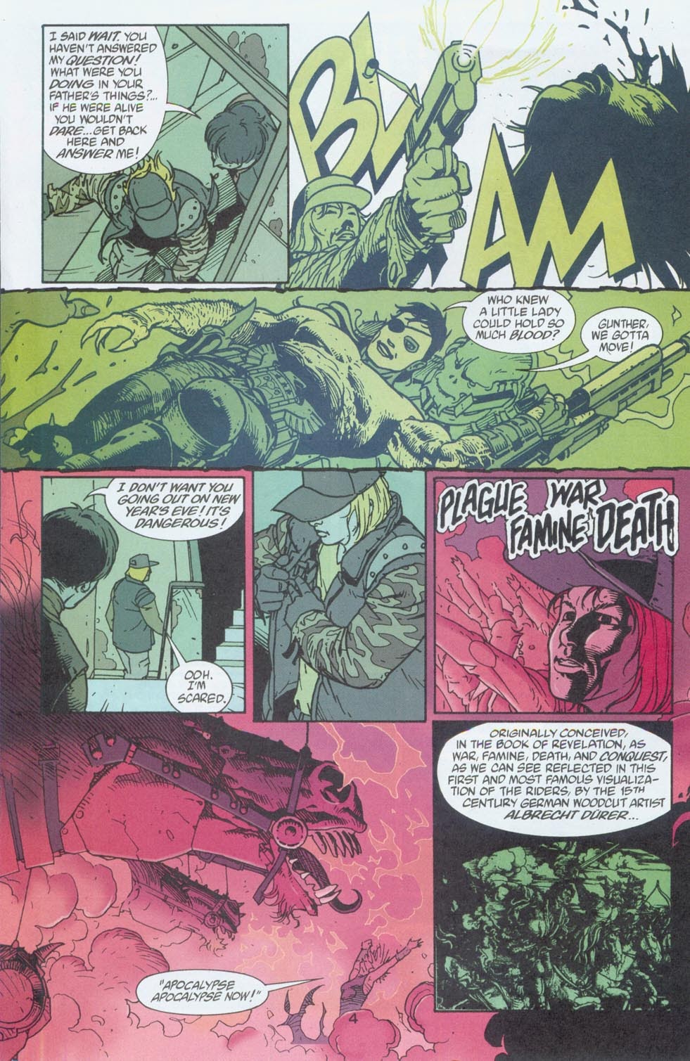 Read online Four Horsemen comic -  Issue #4 - 7