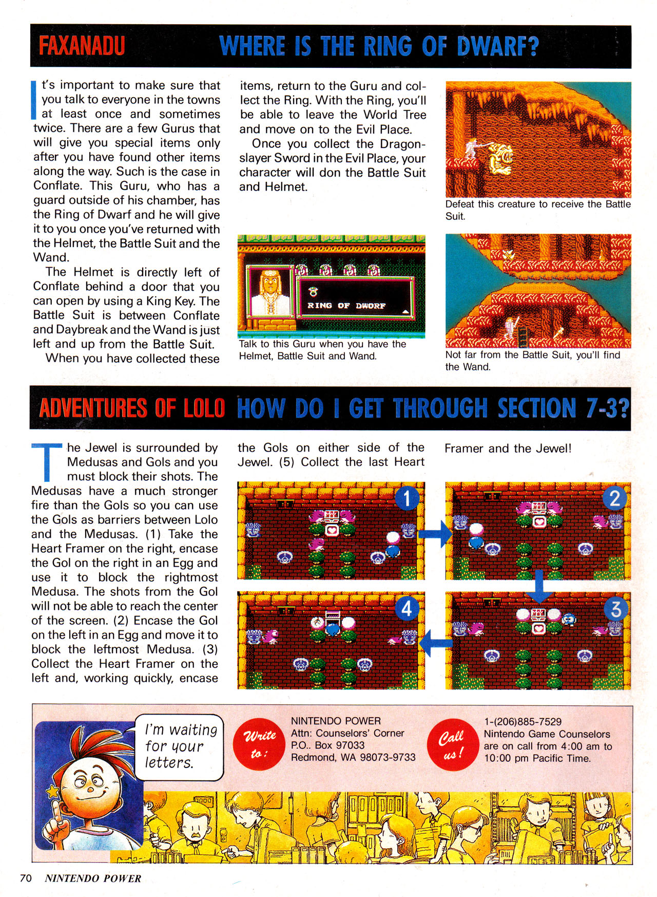 Read online Nintendo Power comic -  Issue #10 - 73