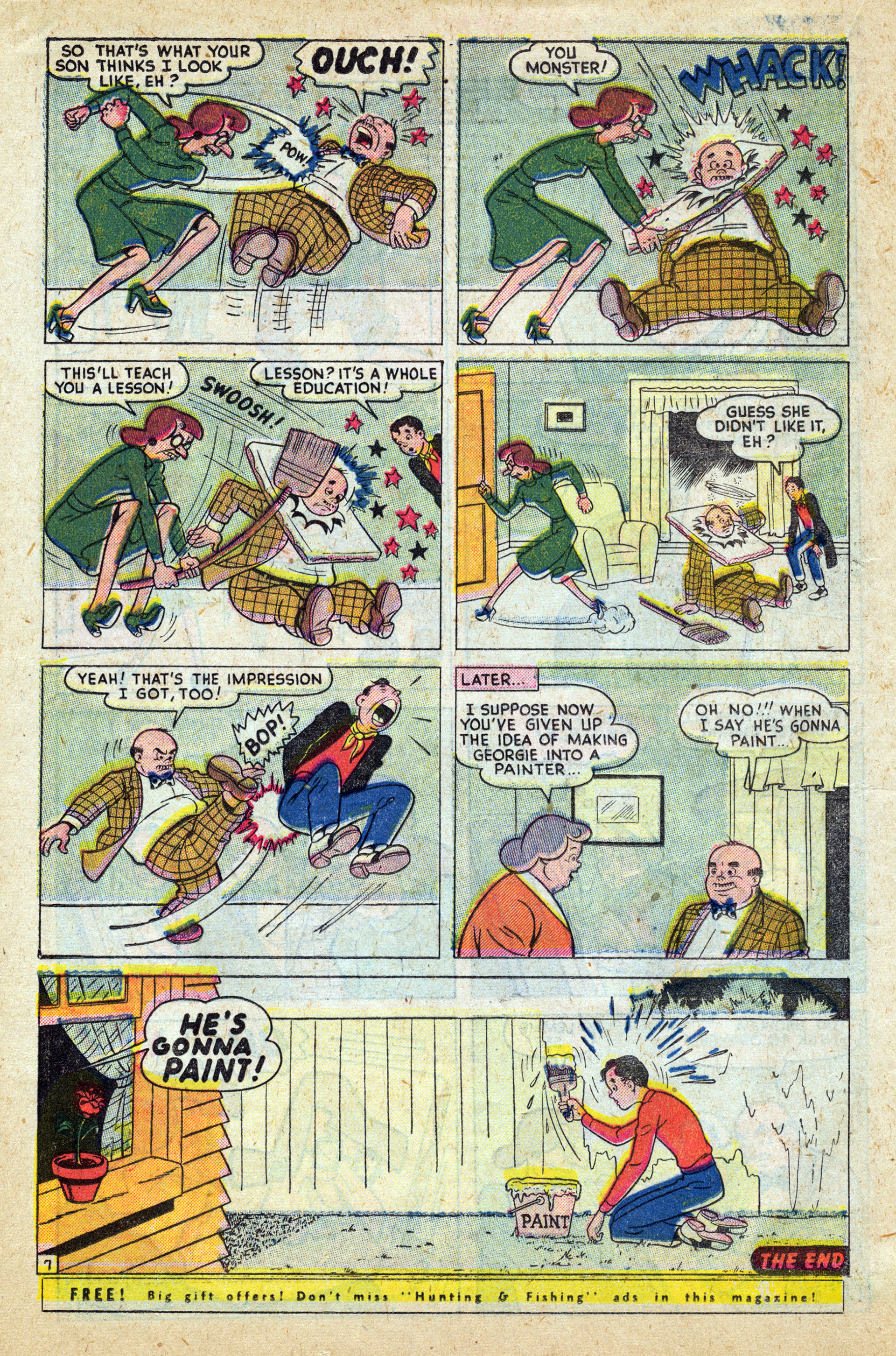 Read online Georgie Comics (1949) comic -  Issue #24 - 34