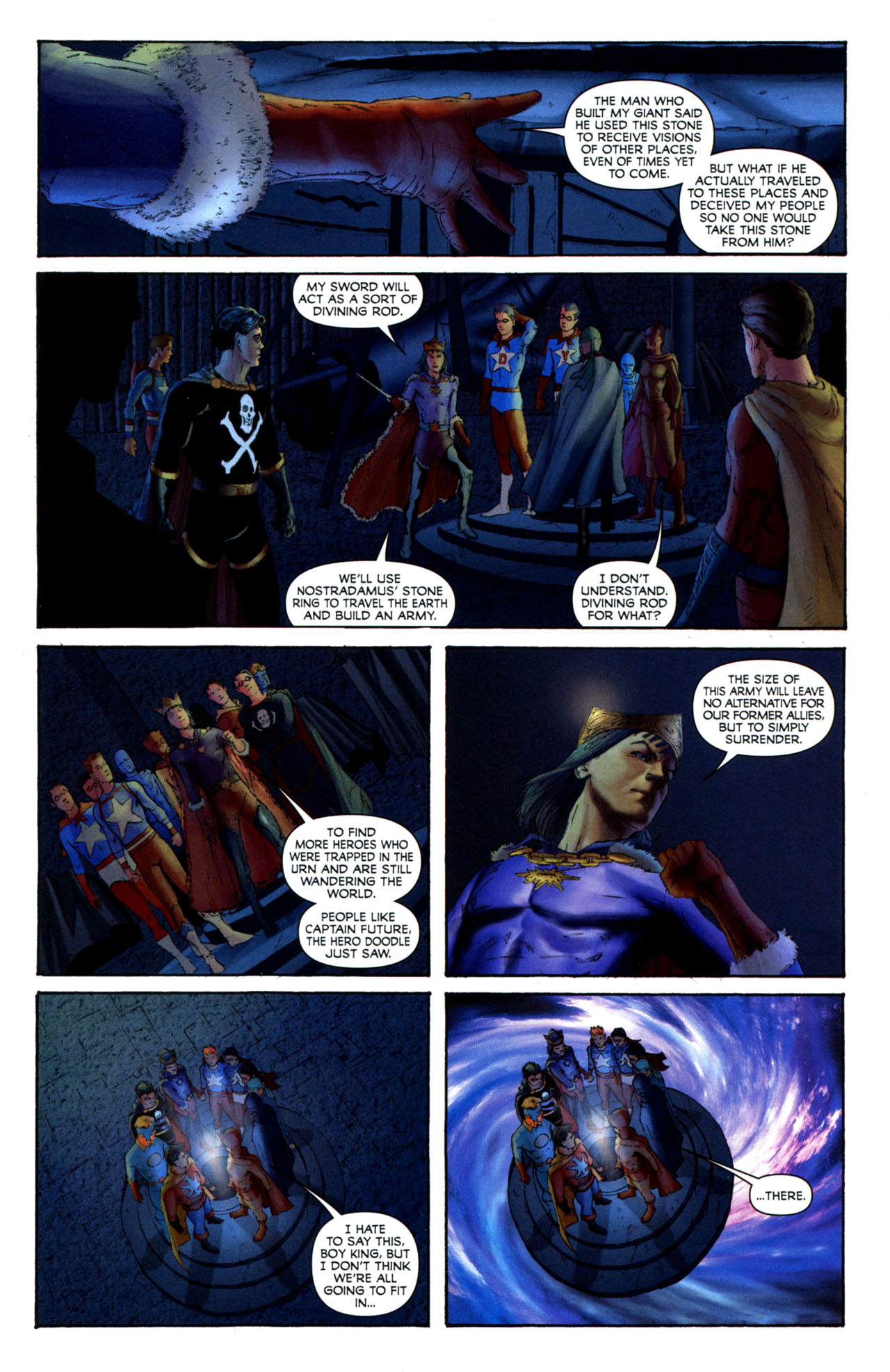 Read online Project Superpowers: Chapter Two comic -  Issue #1 - 16