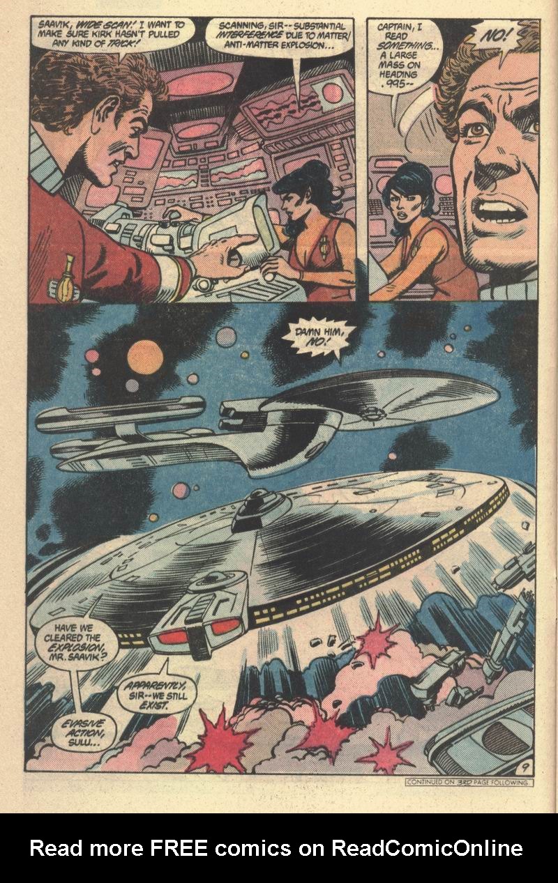 Read online Star Trek (1984) comic -  Issue #12 - 9