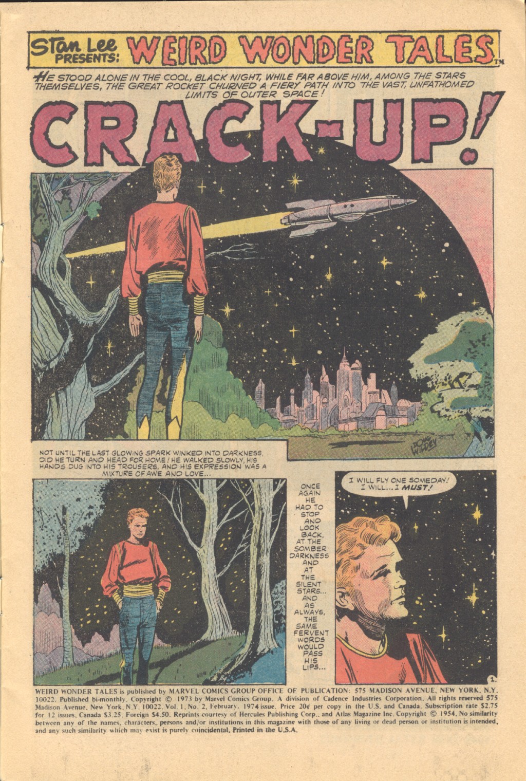 Read online Weird Wonder Tales comic -  Issue #2 - 3