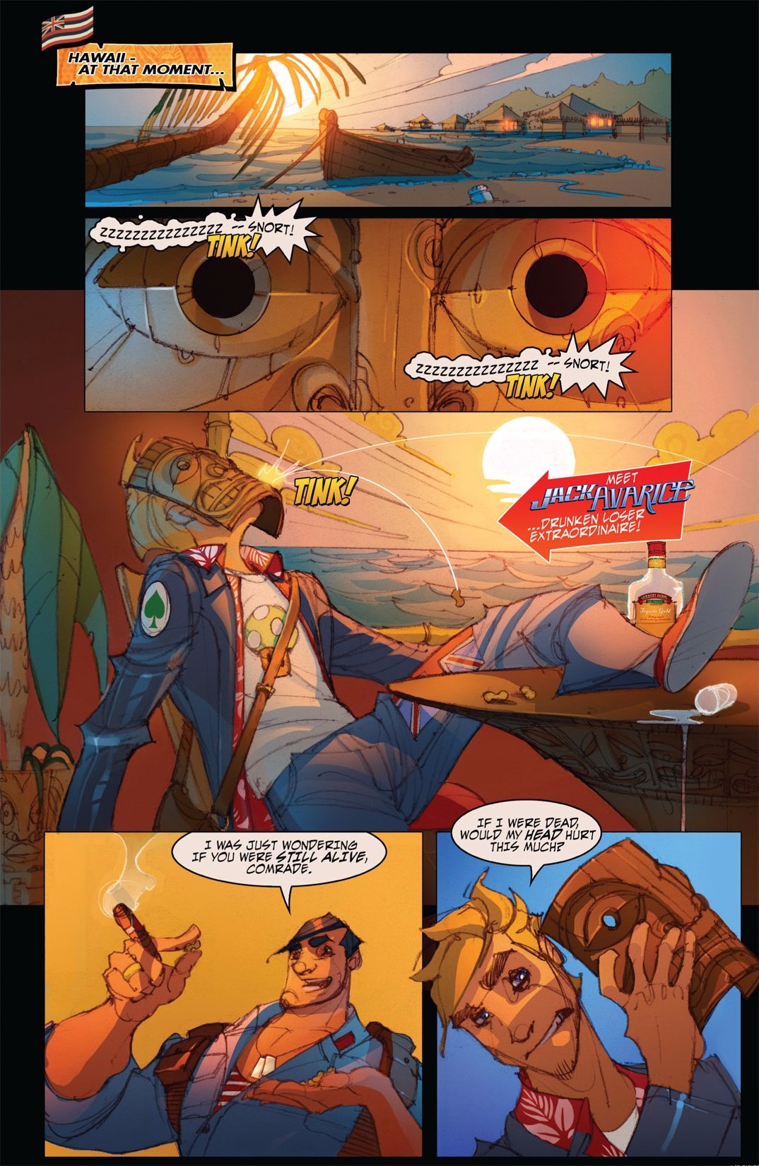 Read online Jack Avarice is The Courier comic -  Issue # TPB (Part 1) - 18