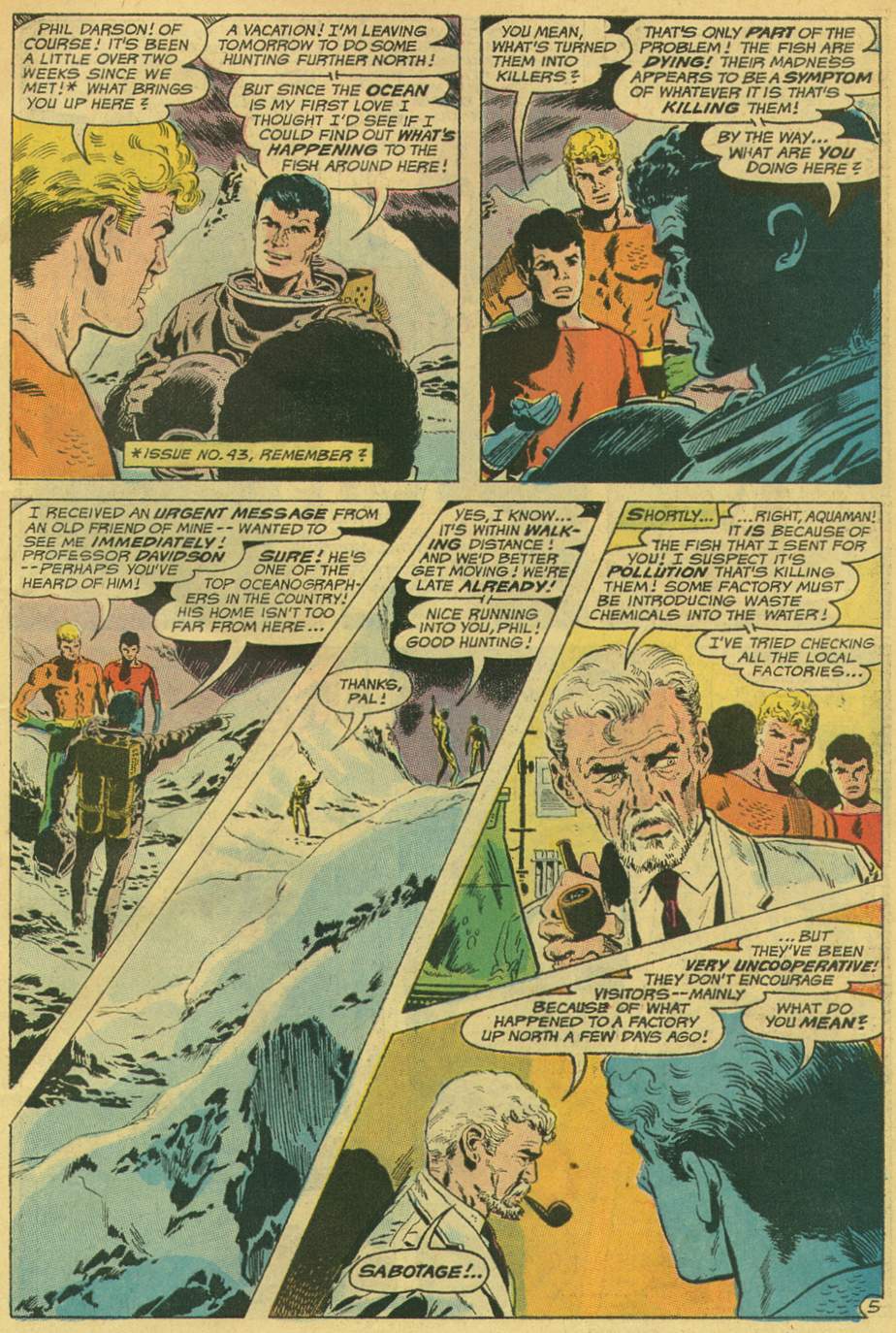 Read online Aquaman (1962) comic -  Issue #49 - 7