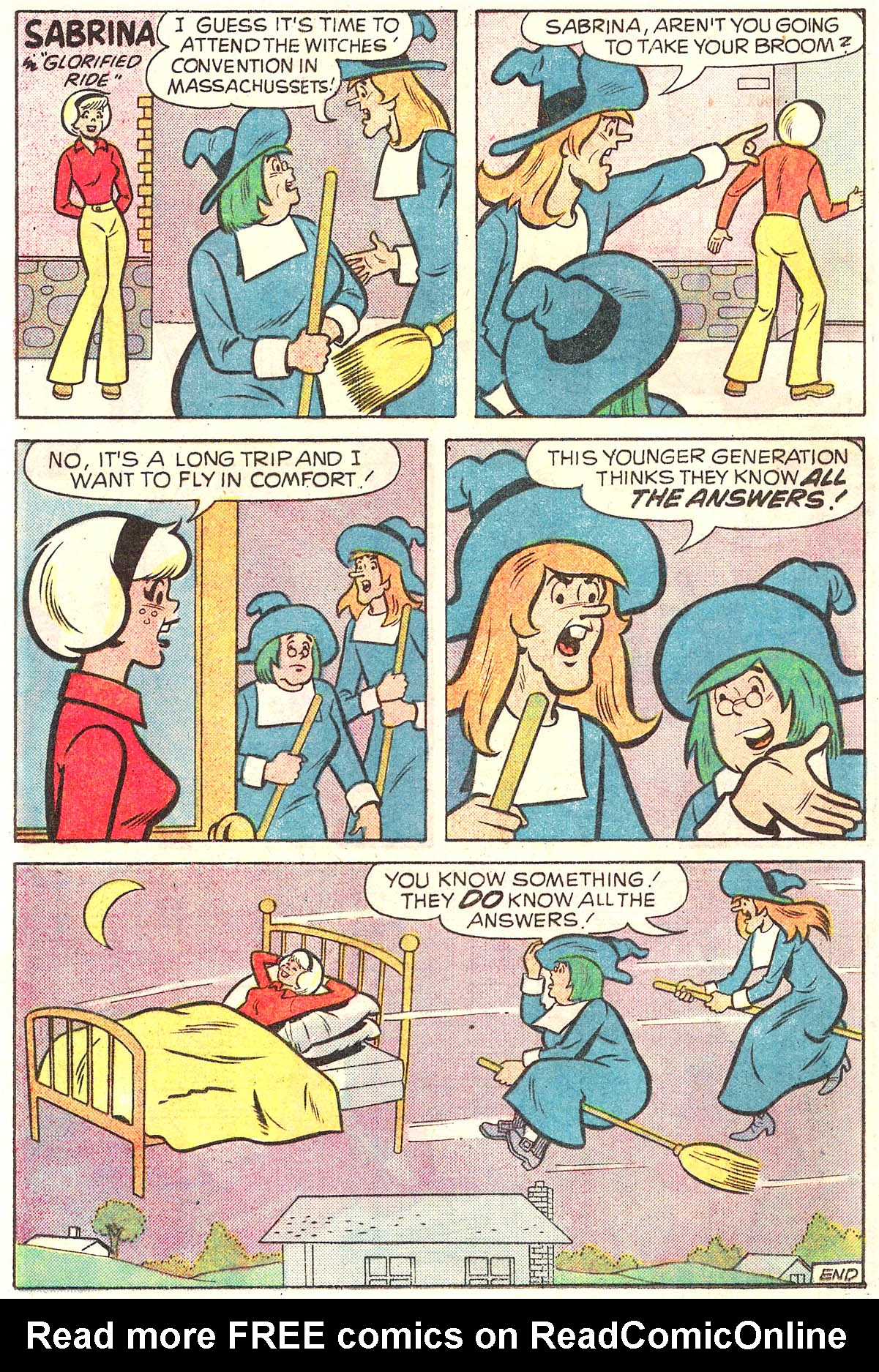 Read online Sabrina The Teenage Witch (1971) comic -  Issue #35 - 24