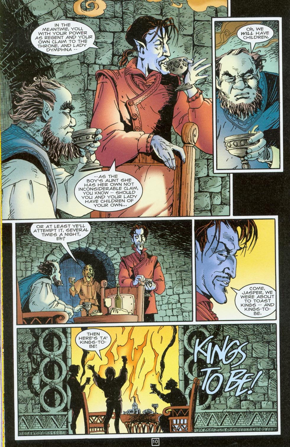 Read online The Books of Faerie: Auberon's Tale comic -  Issue #3 - 11