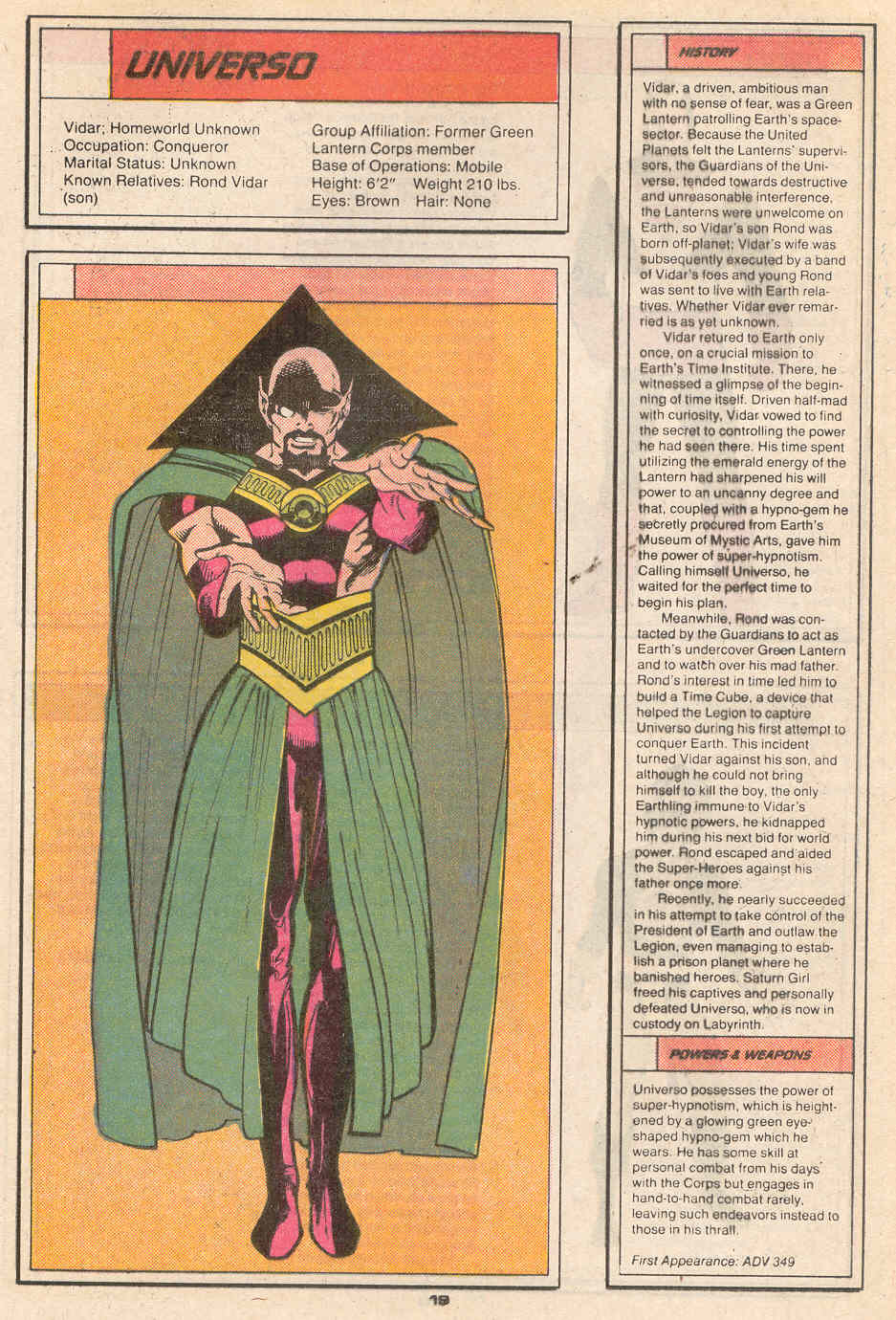 Read online Who's Who in the Legion of Super-Heroes comic -  Issue #7 - 21