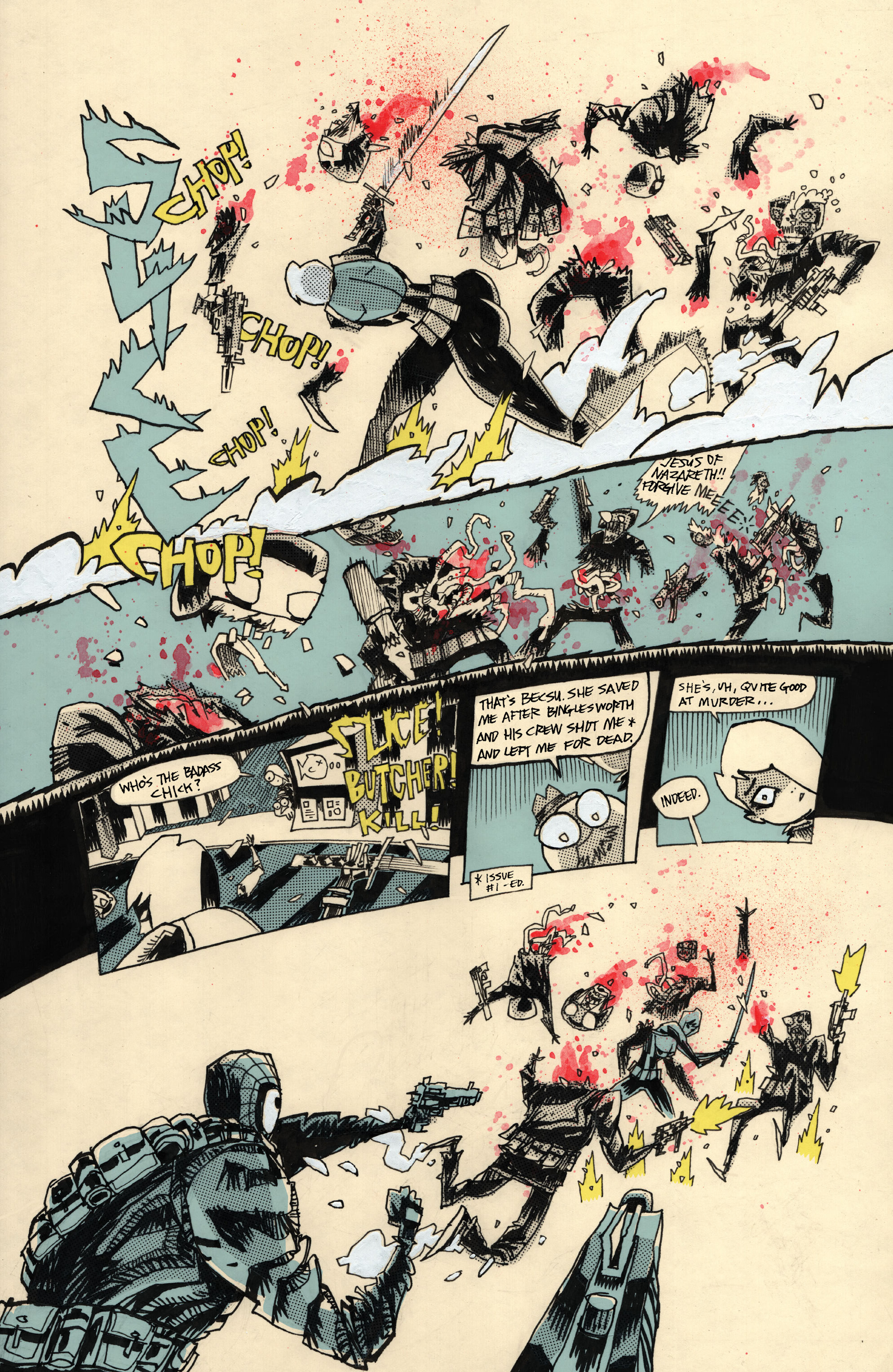 Read online Grrl Scouts: Stone Ghost comic -  Issue #5 - 11