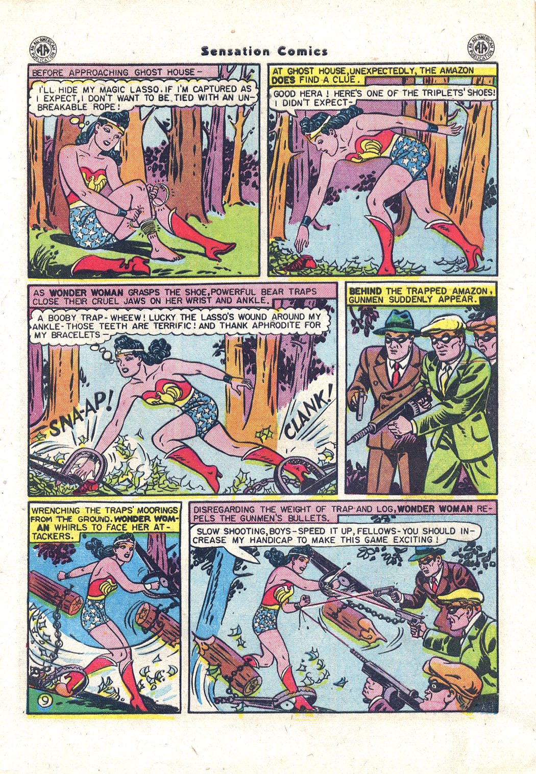 Read online Sensation (Mystery) Comics comic -  Issue #43 - 10