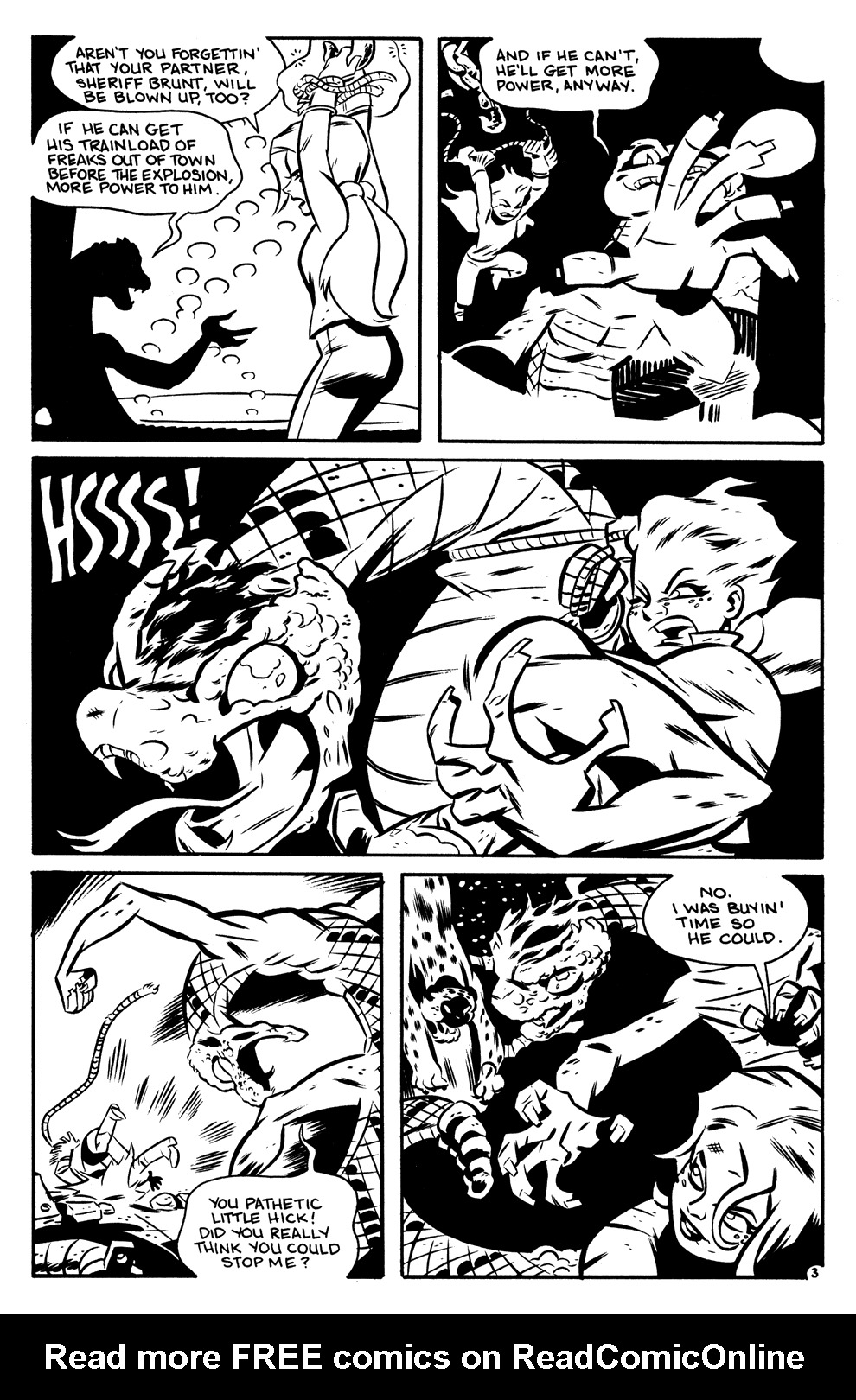 Read online Mutant, Texas: Tales of Sheriff Ida Red comic -  Issue #4 - 5