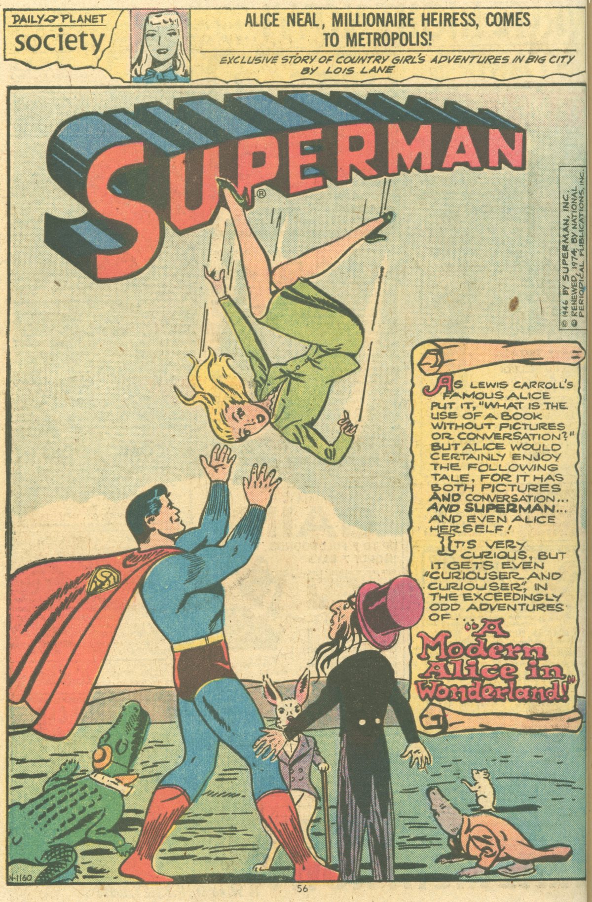 Read online Superman (1939) comic -  Issue #284 - 56