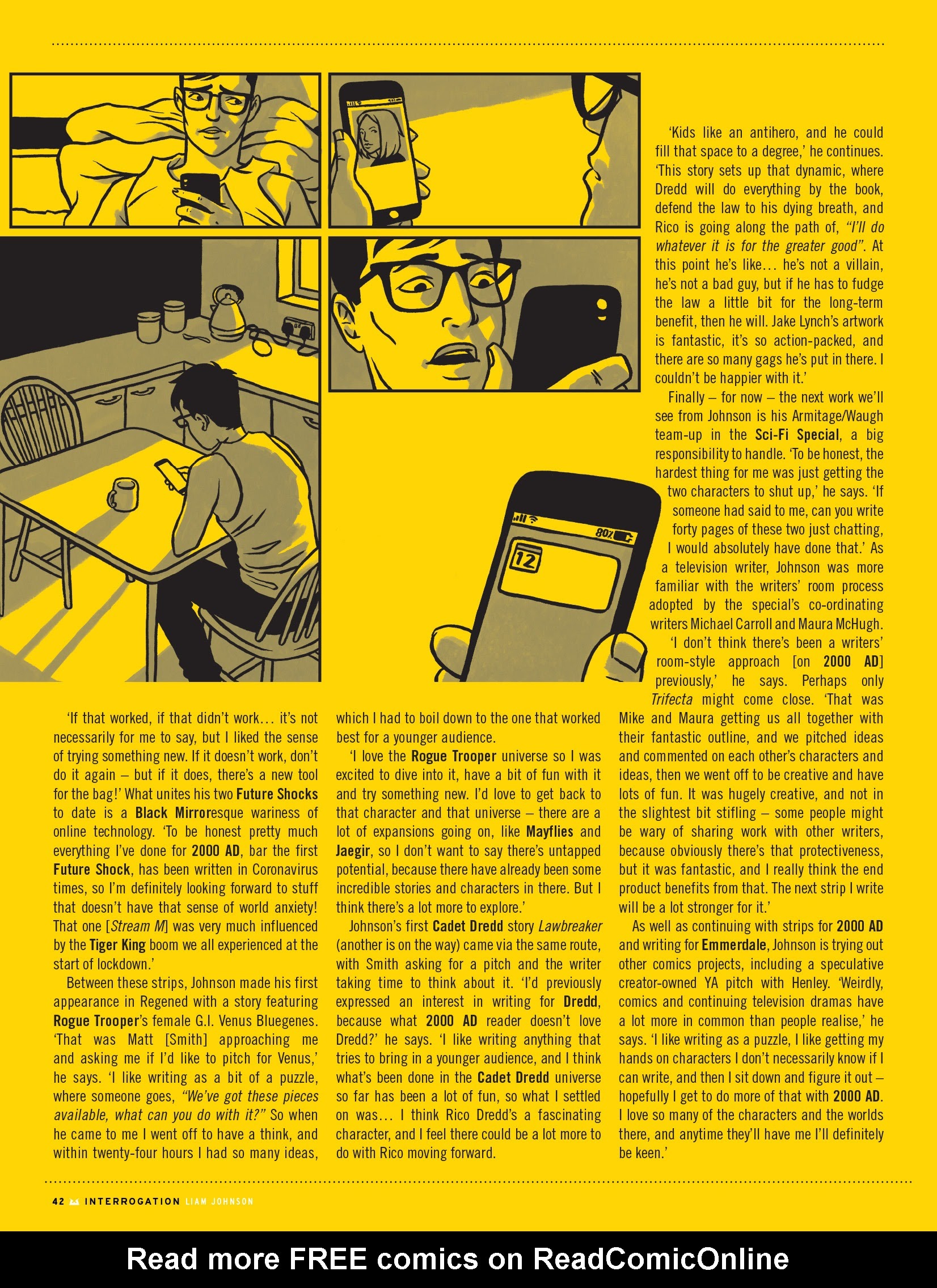Read online Judge Dredd Megazine (Vol. 5) comic -  Issue #433 - 42